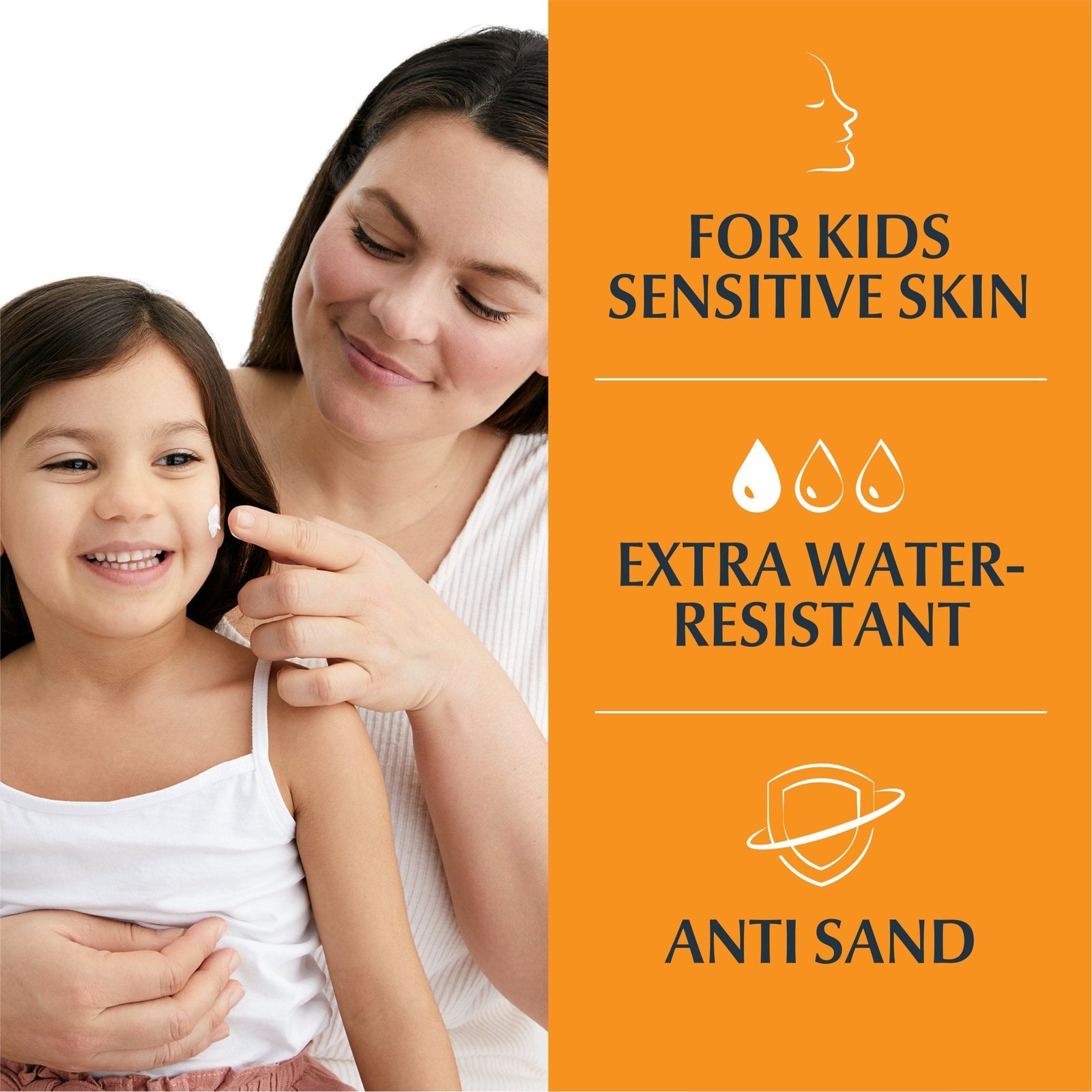 Eucerin Sun Sensitive Protect Kids Dry Touch Sun Gel-Cream Sonnenschutz SPF50+