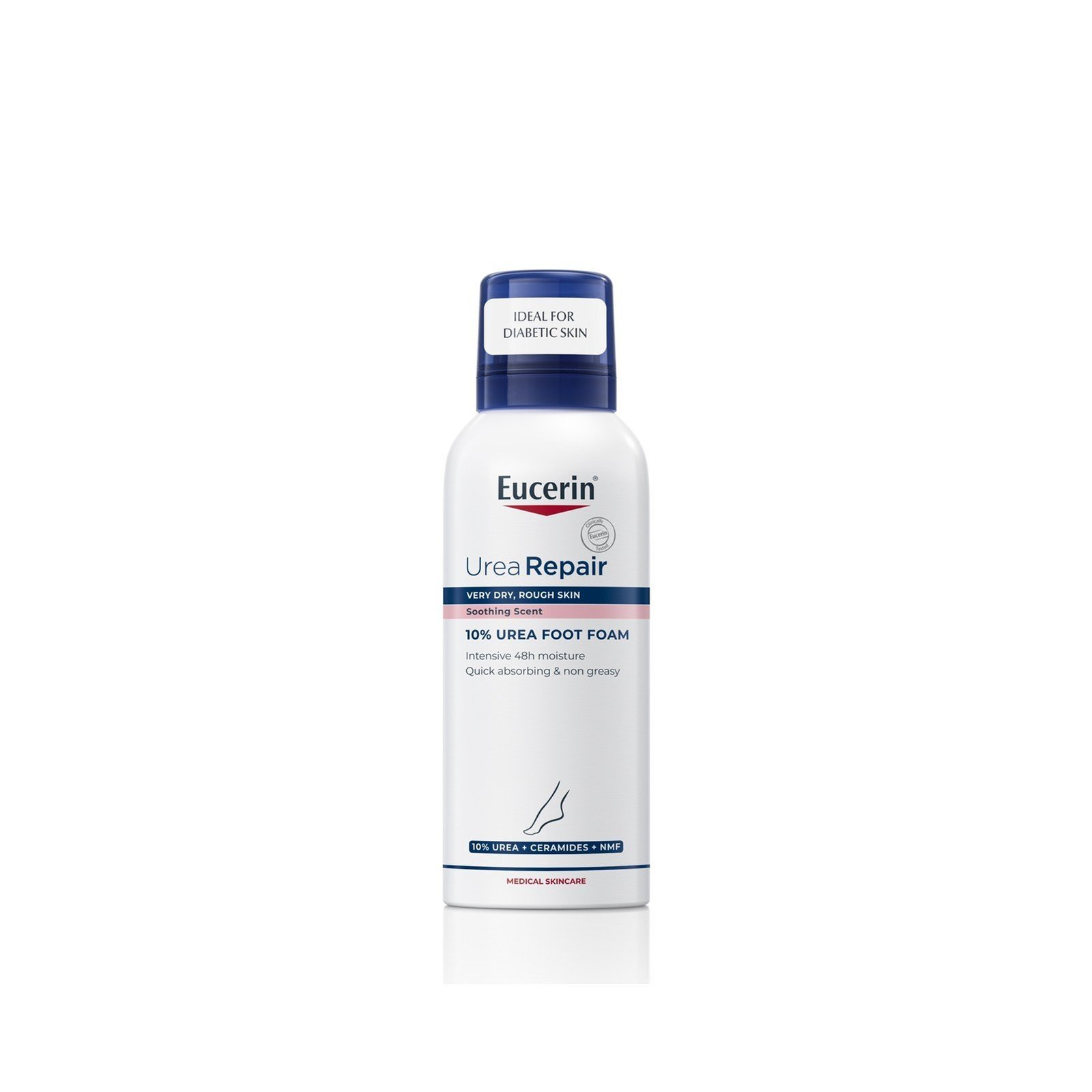 Eucerin UreaRepair Plus 10% Urea Foot Foam 150ml