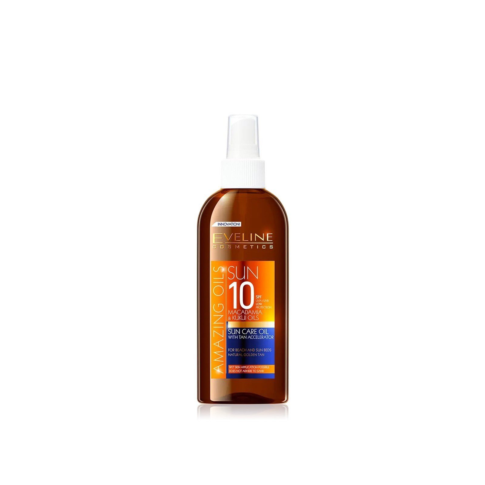 Eveline Cosmetics Amazing Oils Sun Care Oil with Tan Accelerator SPF10 150ml