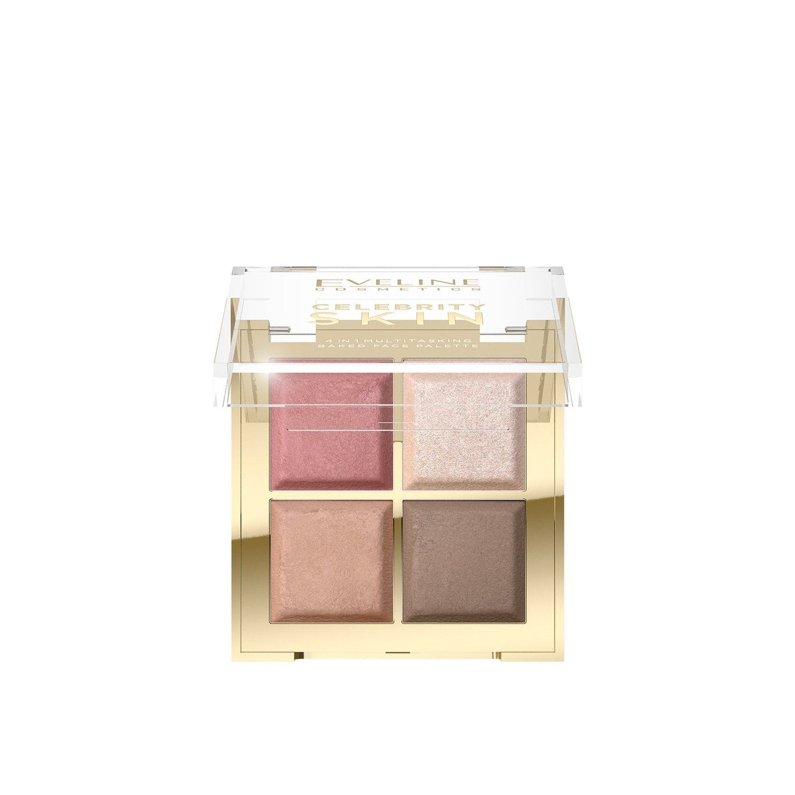 Eveline Cosmetics Celebrity Skin 4-in-1 Multitasking Baked Face Palette