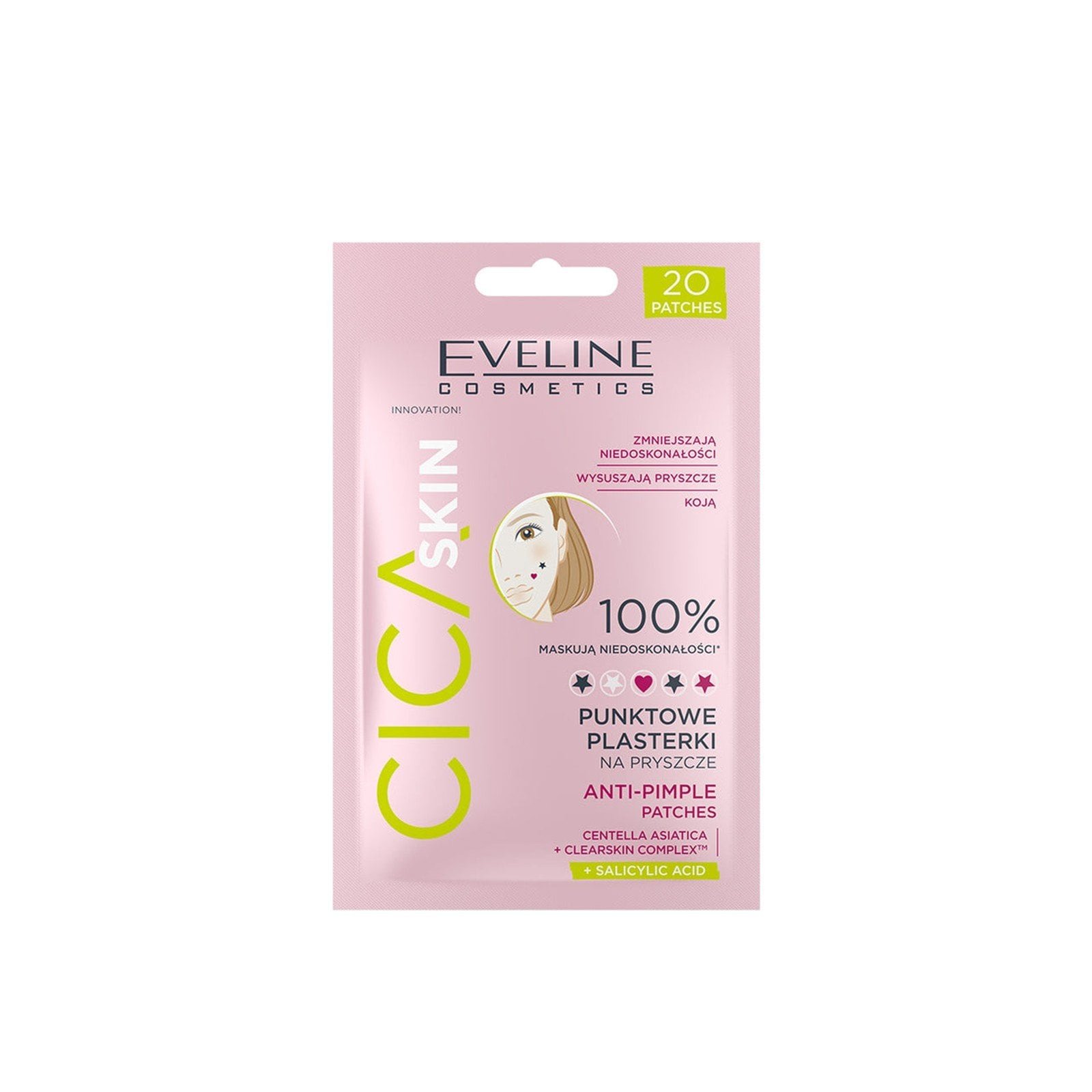 Eveline Cosmetics Cica Skin Anti-Pimple Patches x20