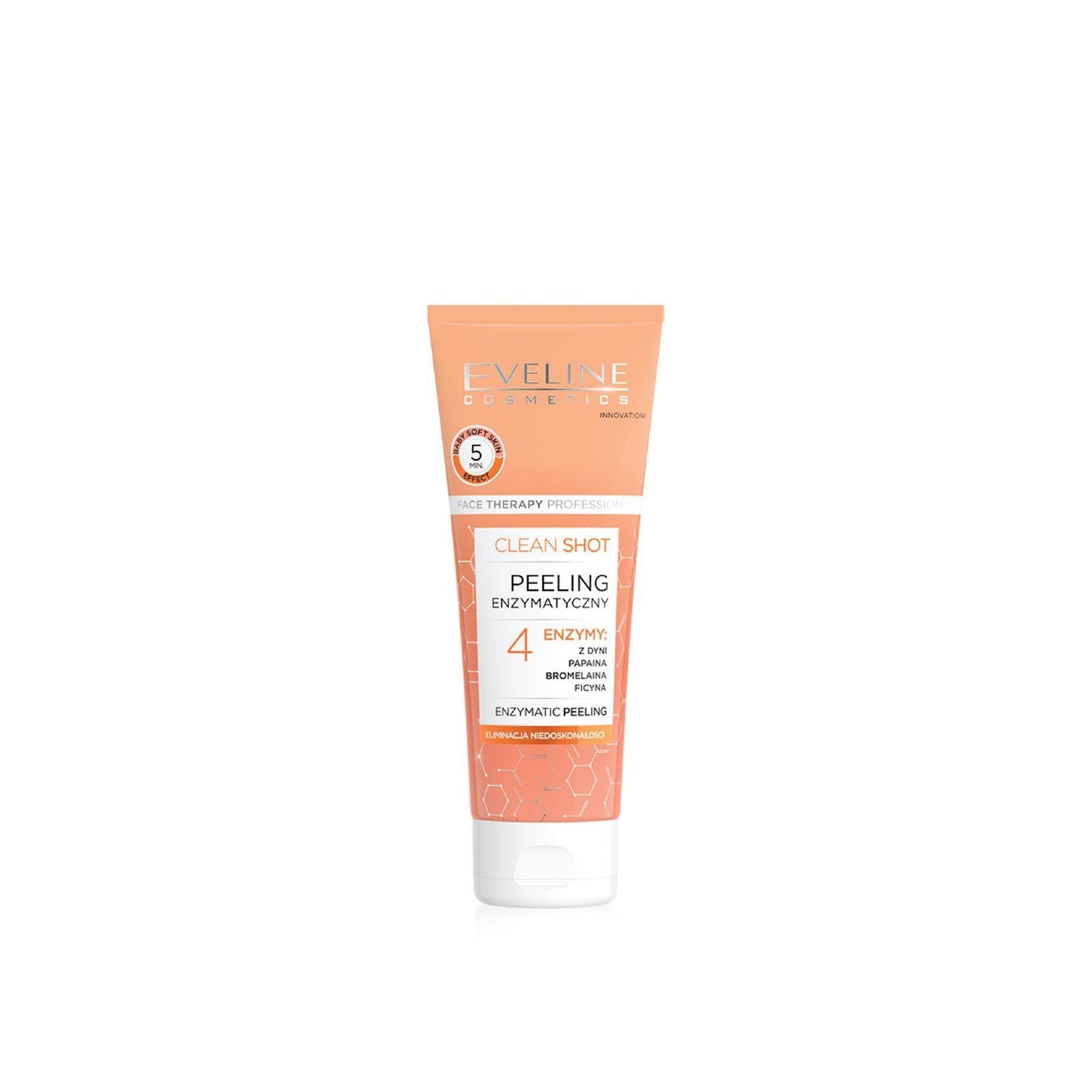 Eveline Cosmetics Clean Shot Enzymatic Peeling 75ml