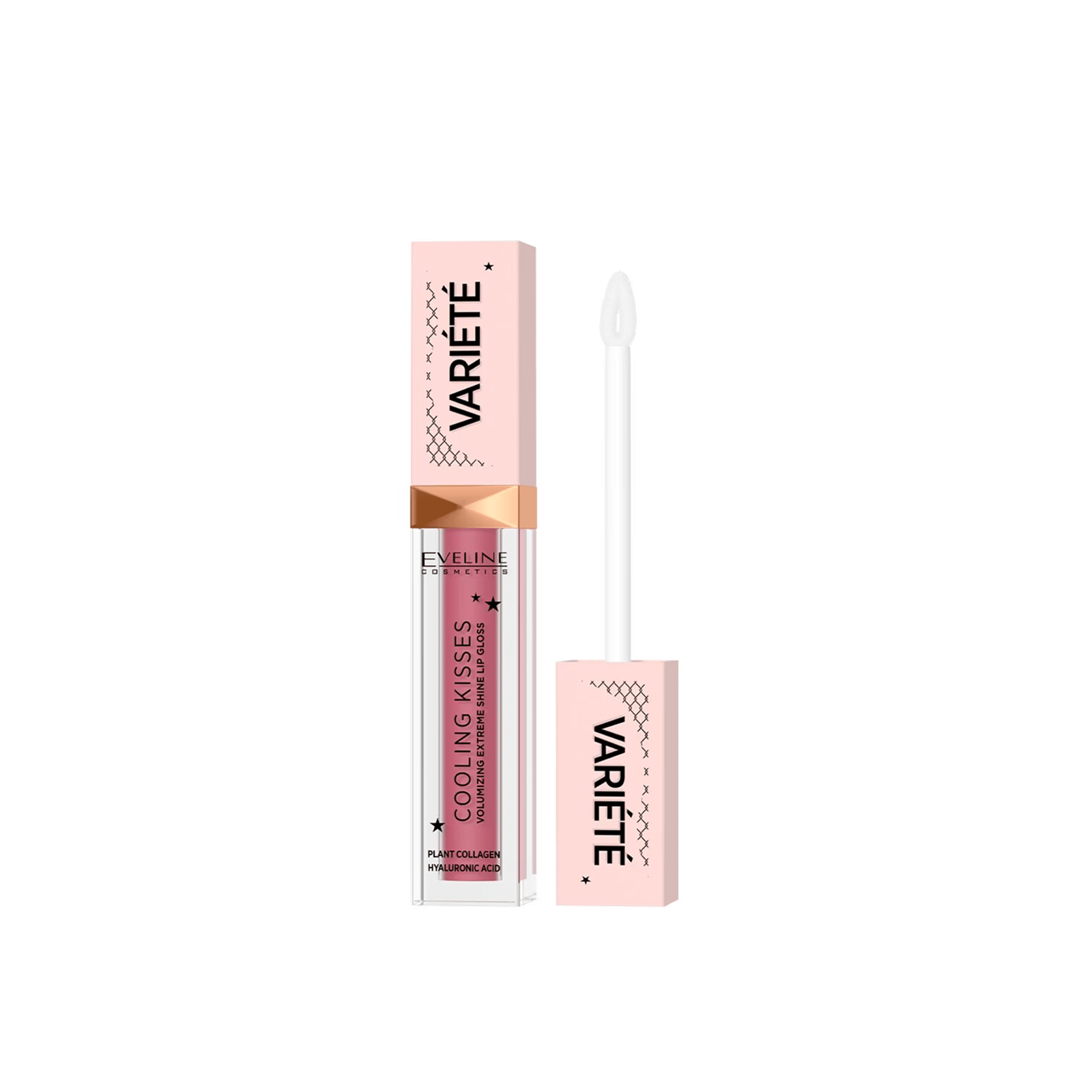 Eveline Cosmetics Cooling Kisses Volumizing Extreme Shine Lip Gloss 05 New Romance 6.8ml