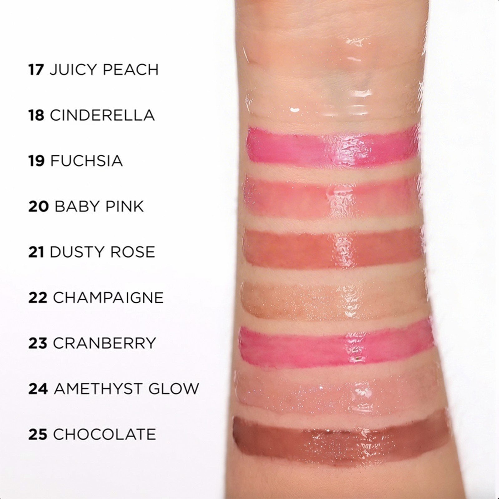 Eveline Cosmetics Diamond High Shine Serum Lip Gloss 24 Amethyst Glow 5ml