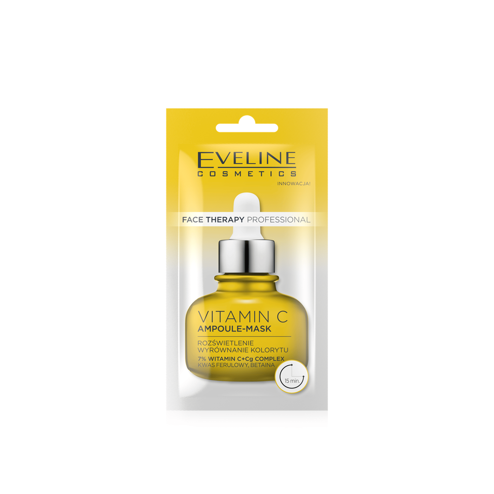 Eveline Cosmetics Face Therapy Vitamin C Ampoule-Mask 8ml (0.28 fl oz)