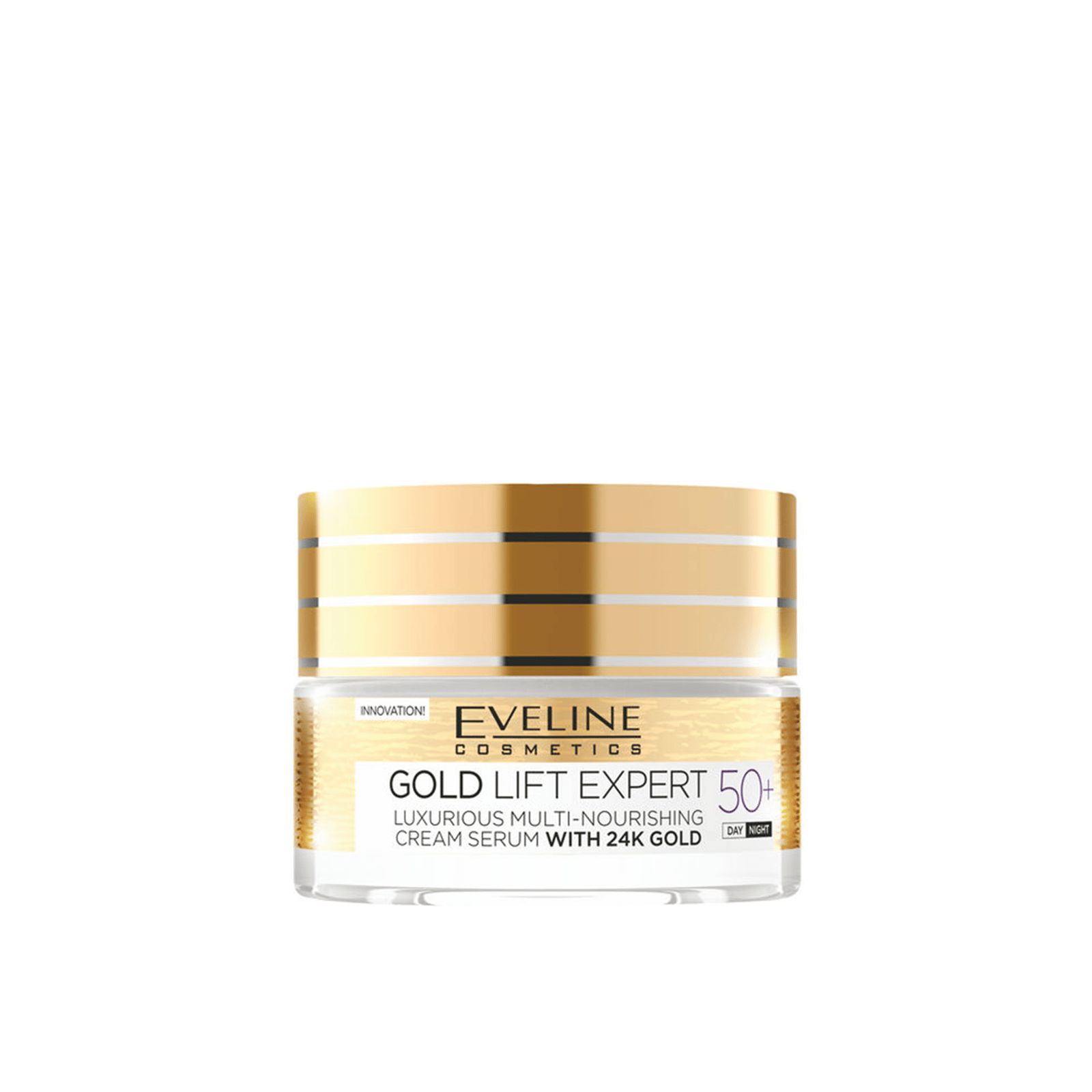 Eveline Cosmetics Gold Lift Expert 50+ Luxurious Multi-Nourishing Cream Serum 50ml (1.76 fl oz)