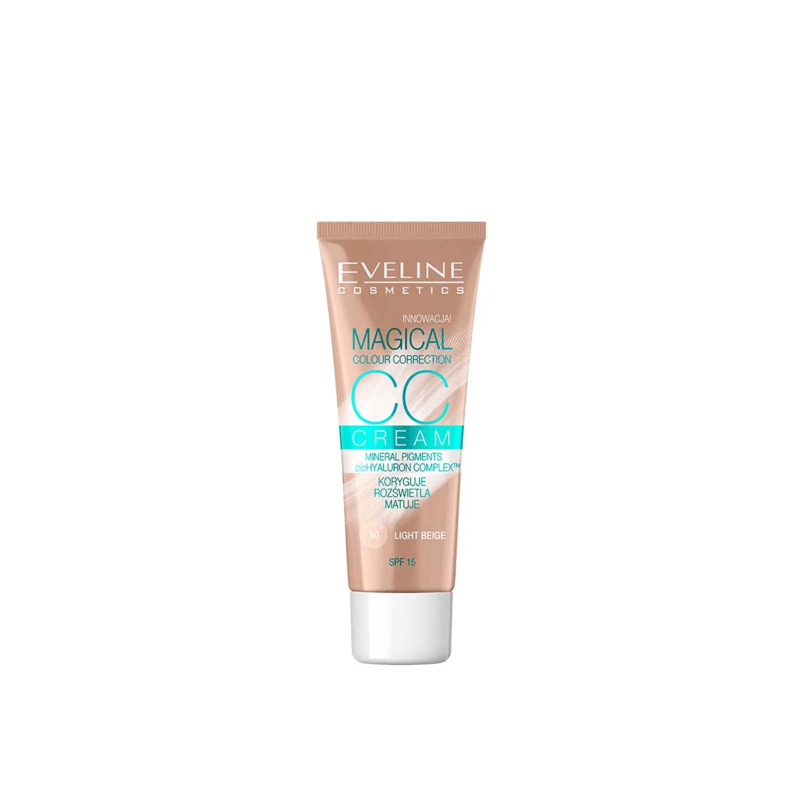 Eveline Cosmetics Magical Colour Correction CC Cream SPF15 50 Light Beige 30ml (1.06 fl oz)