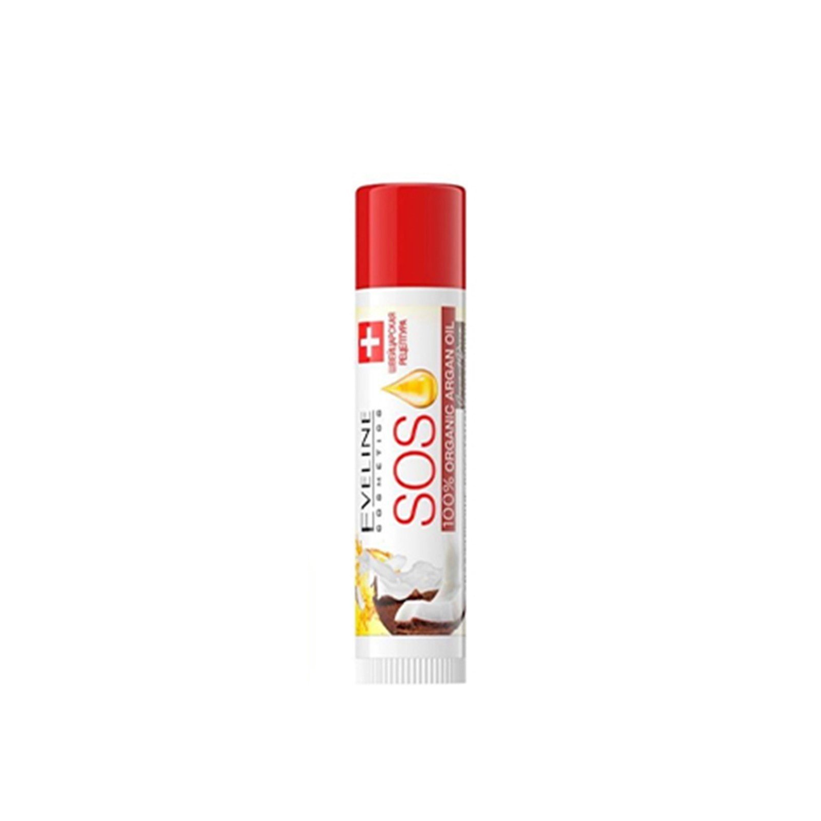 Eveline Cosmetics SOS Nourishing And Regenerating Lip Balm SPF10 Coconut Dream