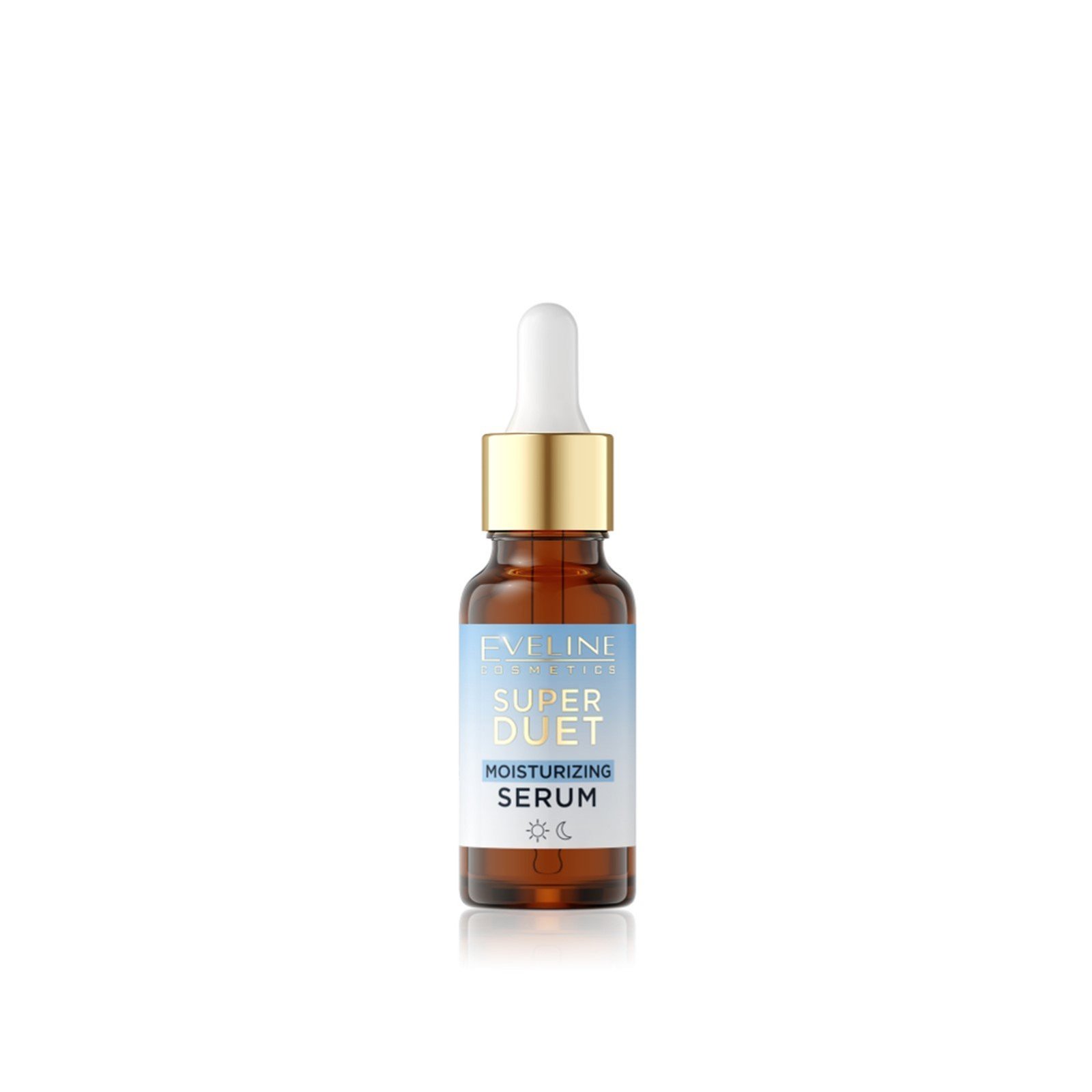 Eveline Cosmetics Super Duet 2% Hyaluronic Acid & D-Panthenol Moisturizing Serum 18ml