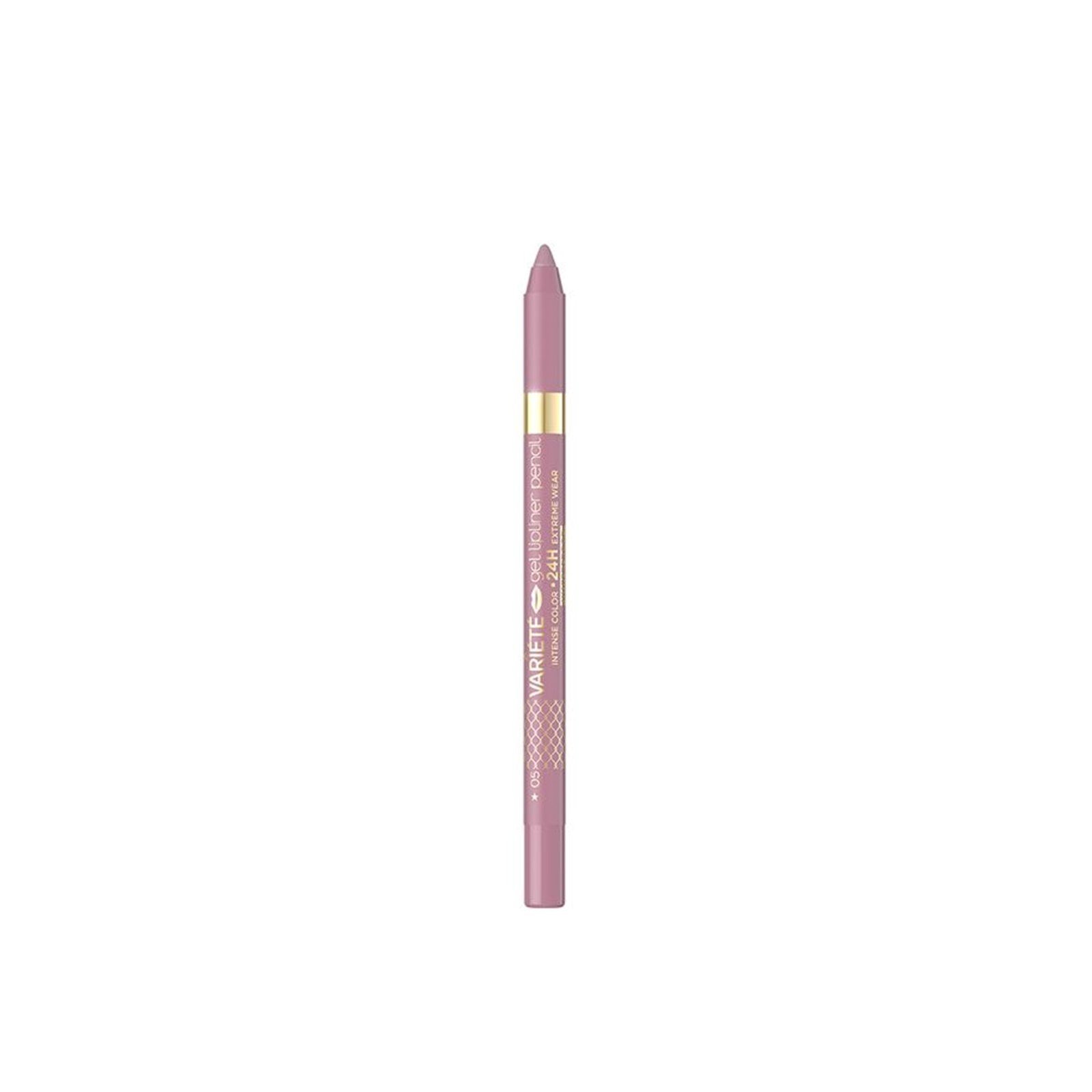 Eveline Cosmetics Variété Gel Lipliner Pencil 24h Waterproof 05 Angel Nude
