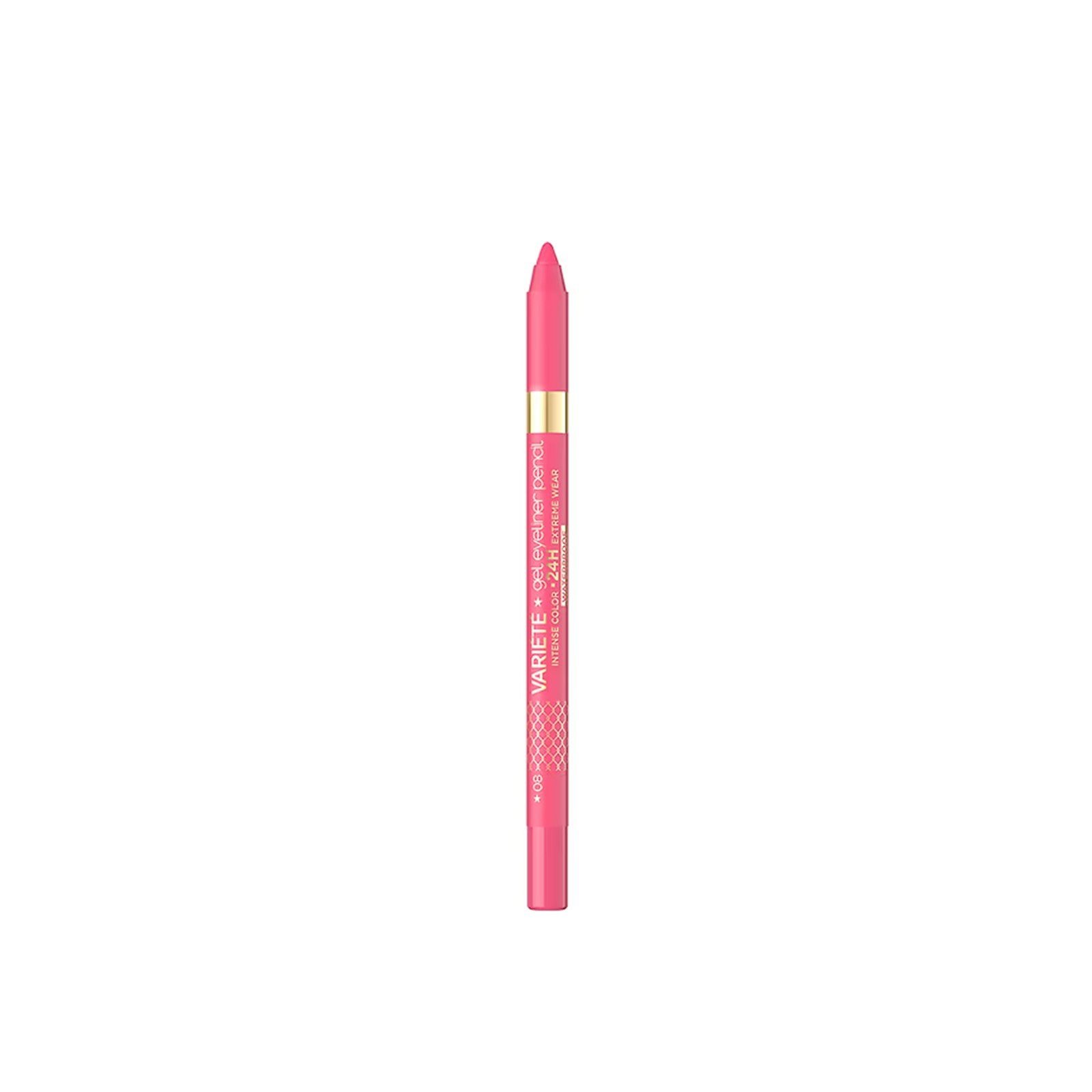 Eveline Cosmetics Variété Gel Eyeliner Pencil 24h Waterproof 09 Pink