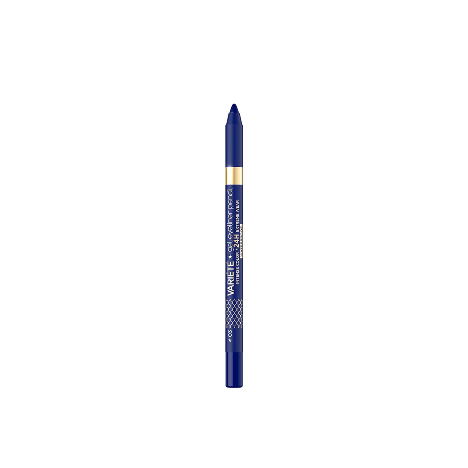 Eveline Cosmetics Variété Gel Eyeliner Pencil 24h Waterproof 03 Blue