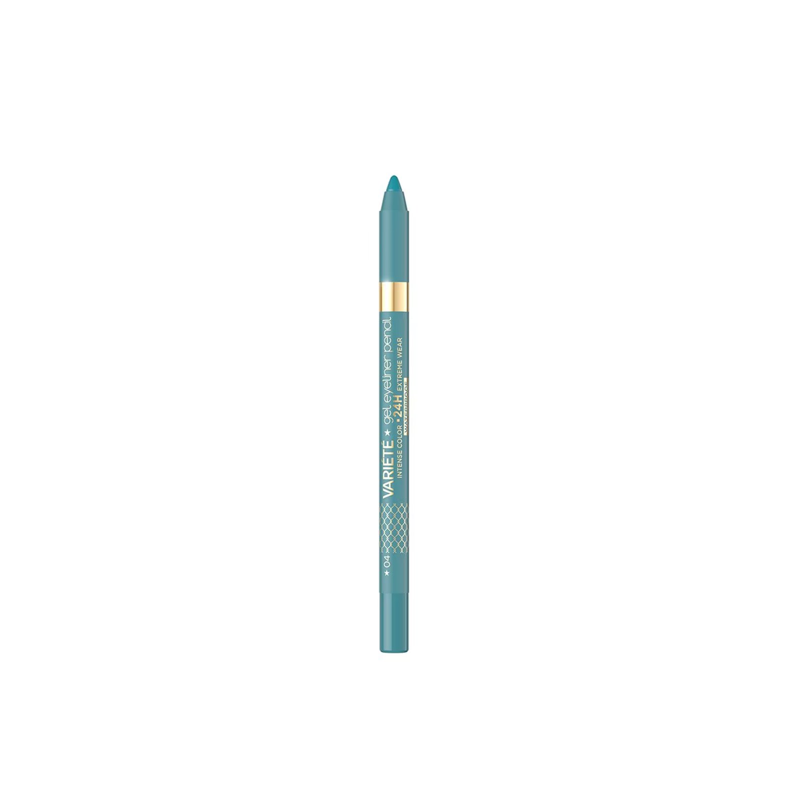 Eveline Cosmetics Variété Gel Eyeliner Pencil 24h Waterproof 04 Lagoon