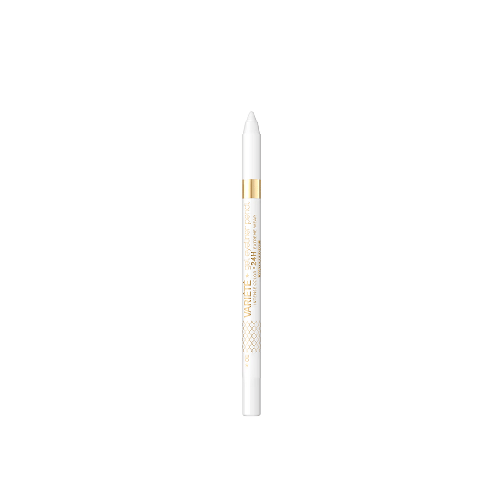 Eveline Cosmetics Variété Gel Eyeliner Pencil 24h Waterproof 08 White