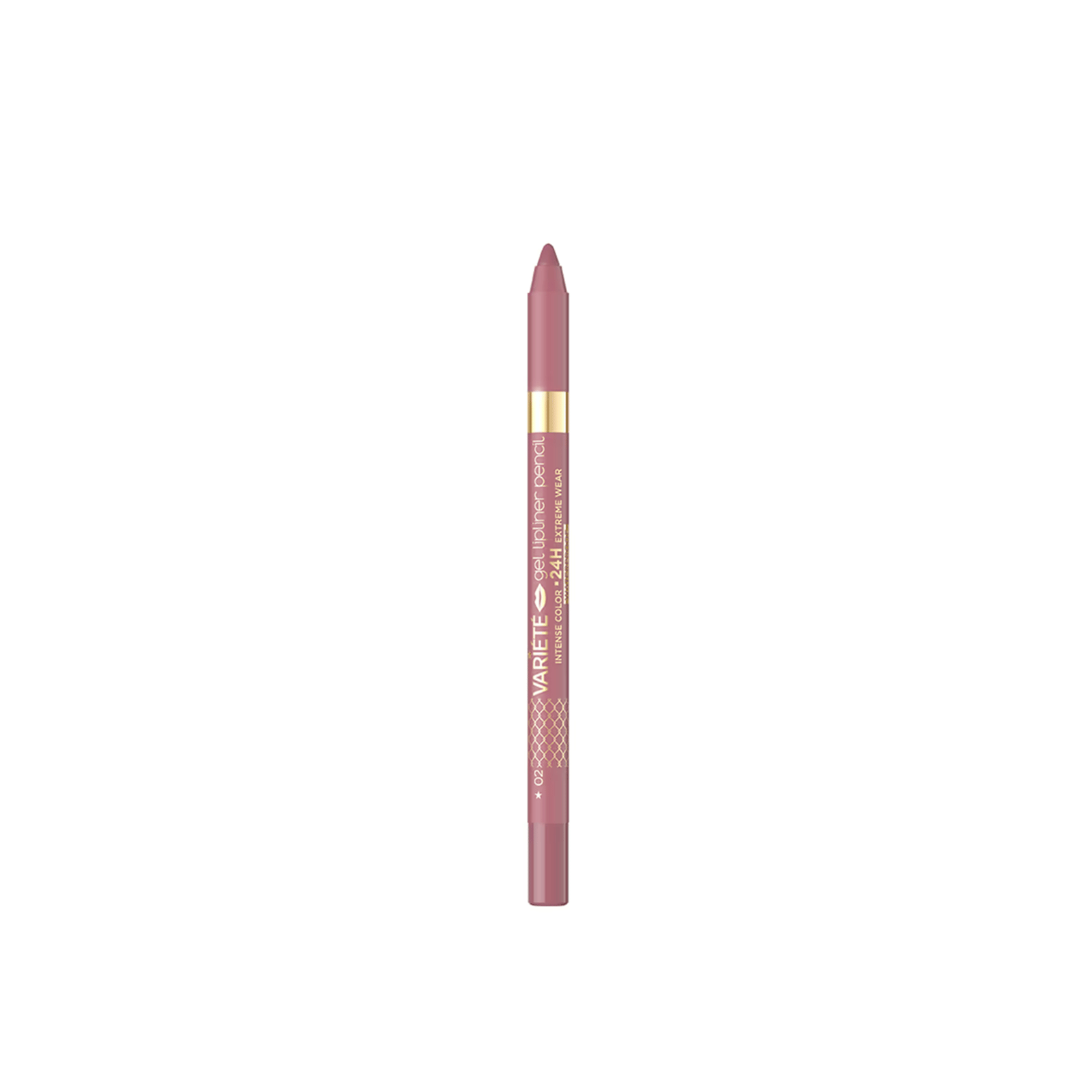 Eveline Cosmetics Variété Gel Lipliner Pencil 24h Waterproof 02 Pinkish