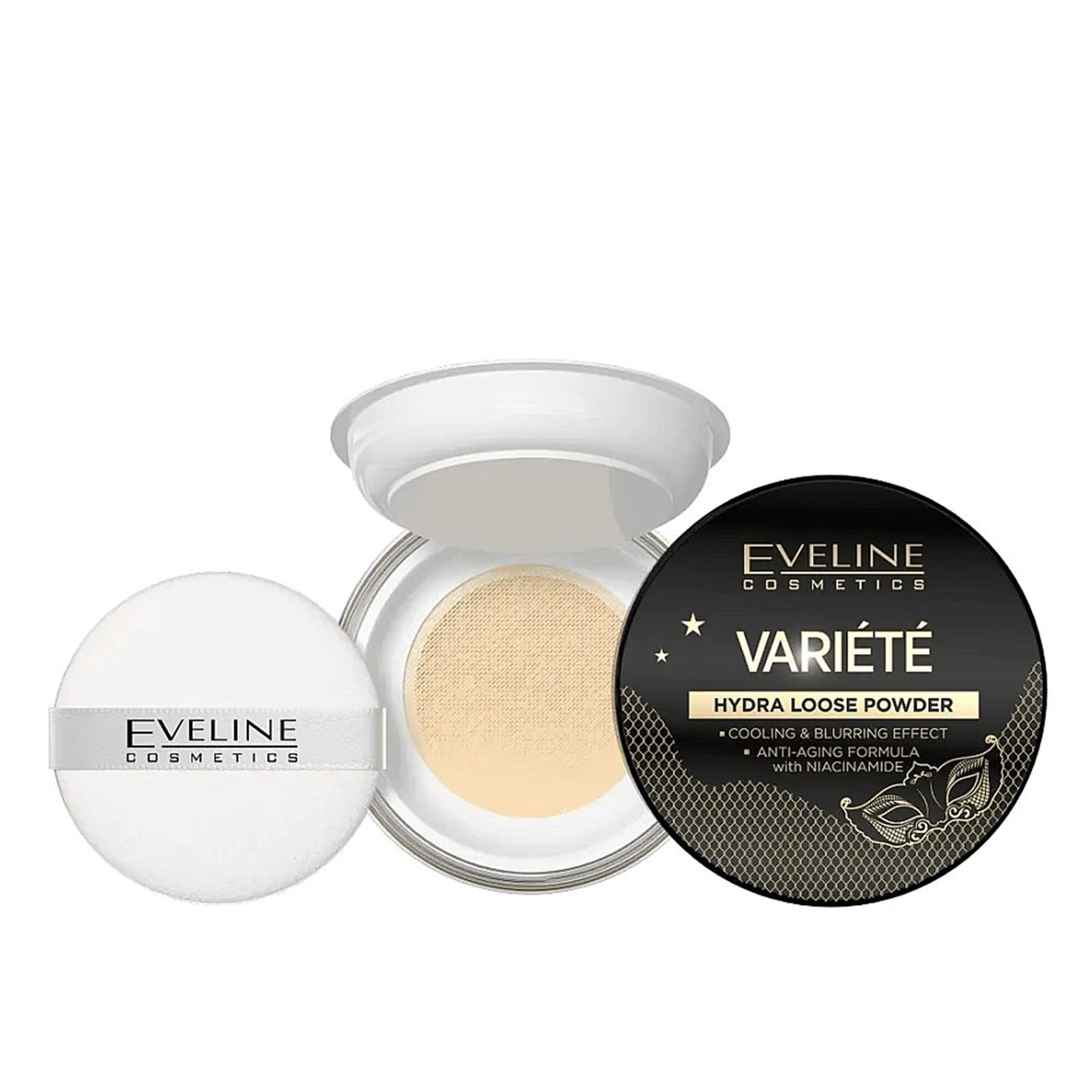 Eveline Cosmetics Variété Hydra Loose Powder Cooling & Blurring Effect 6g