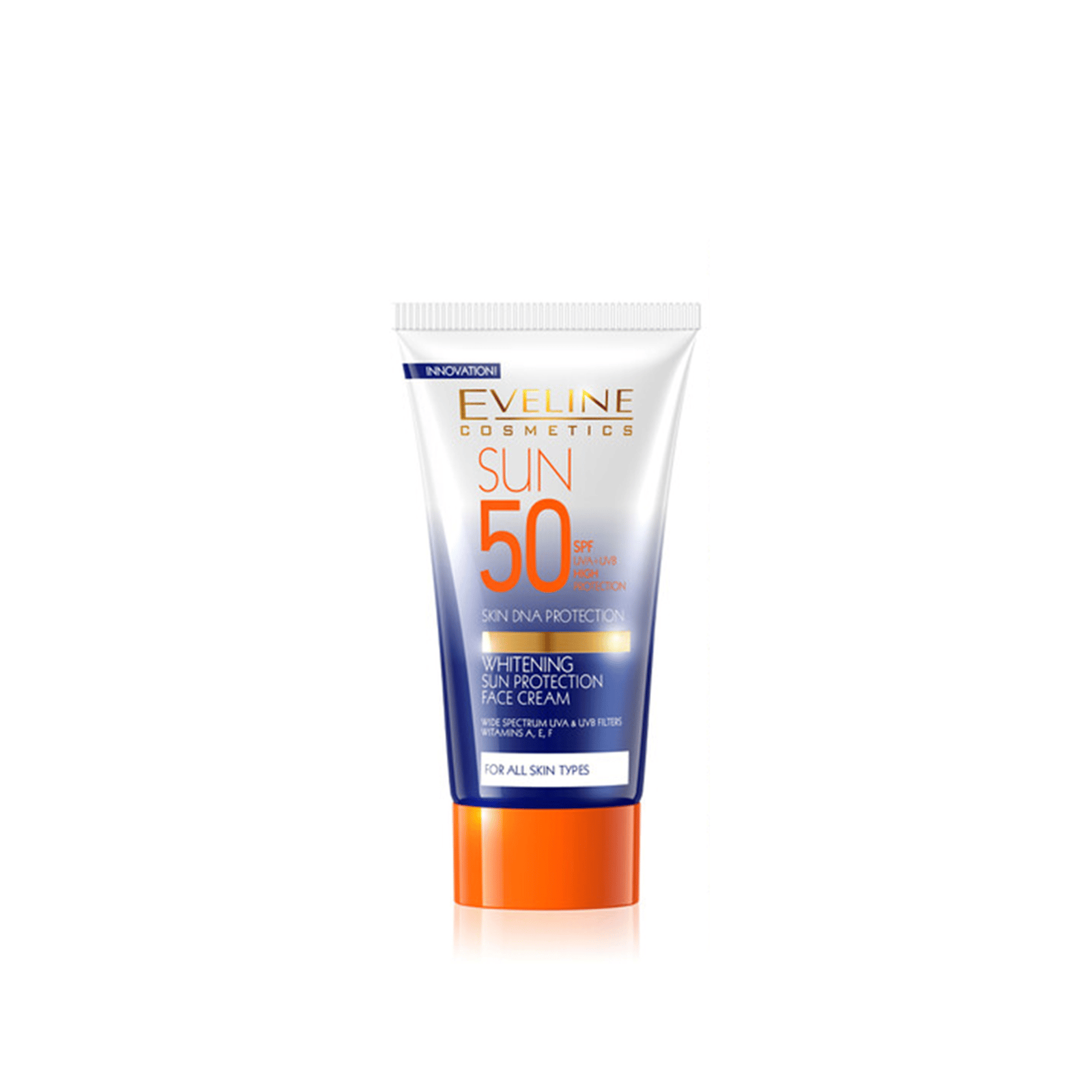 Eveline Cosmetics Whitening Sun Protection Face Cream SPF50 50ml (1.76floz)