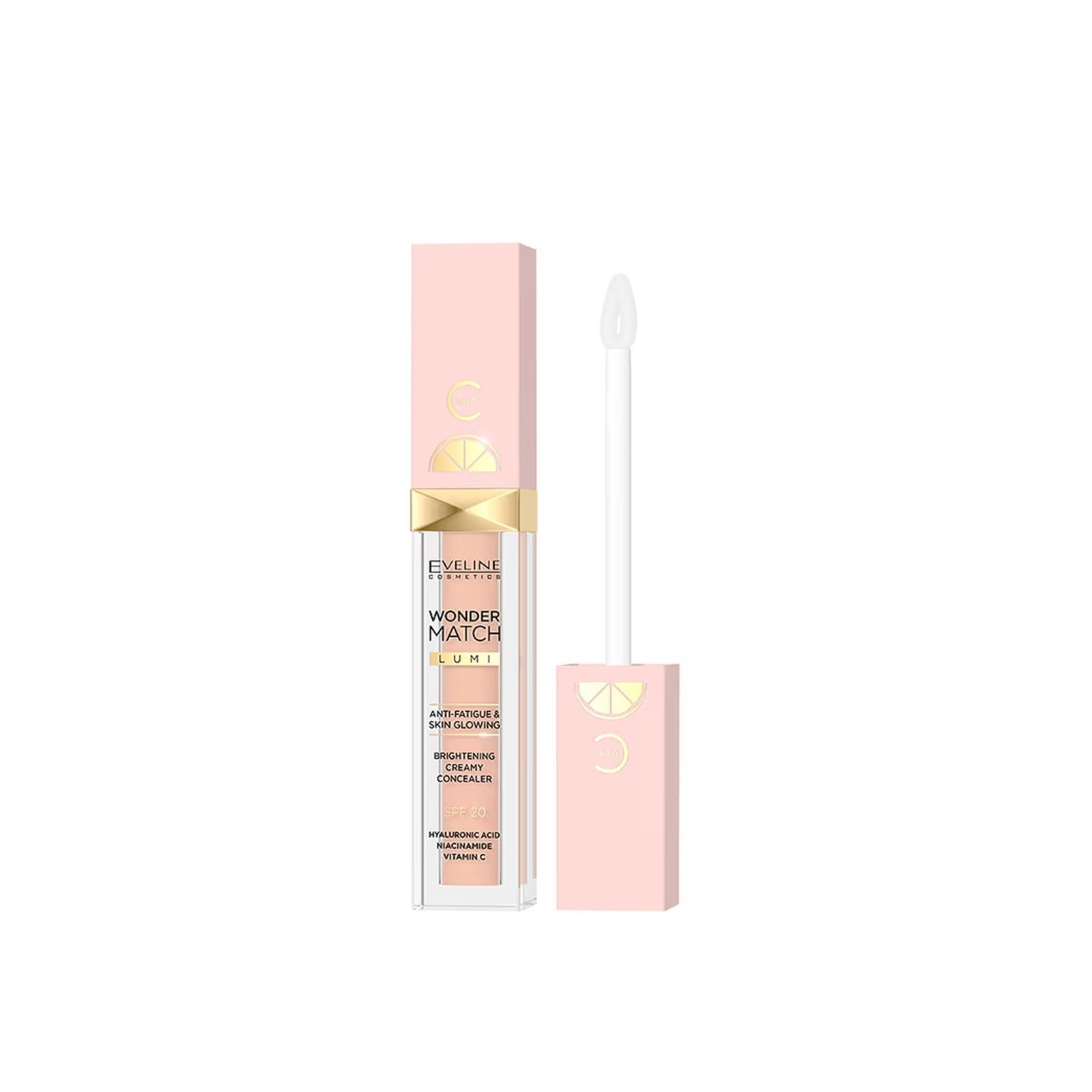 Eveline Cosmetics Wonder Match Lumi Radiant Creamy Serum Concealer SPF25 10 Vanilla 6.8ml
