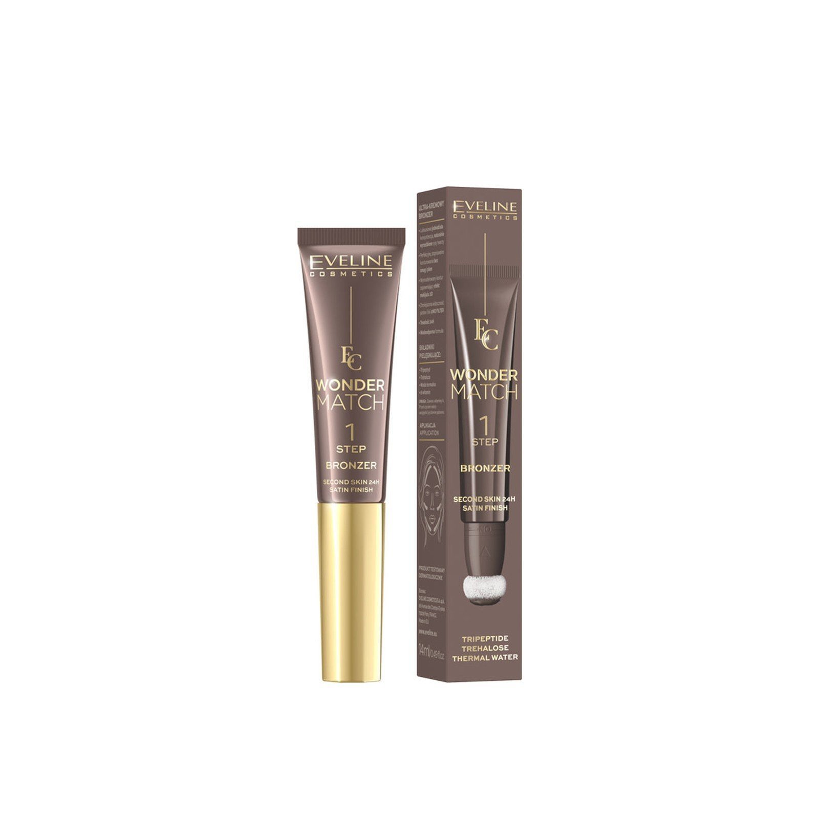 Eveline Cosmetics Wonder Match Ultracreamy Bronzer 01 14ml