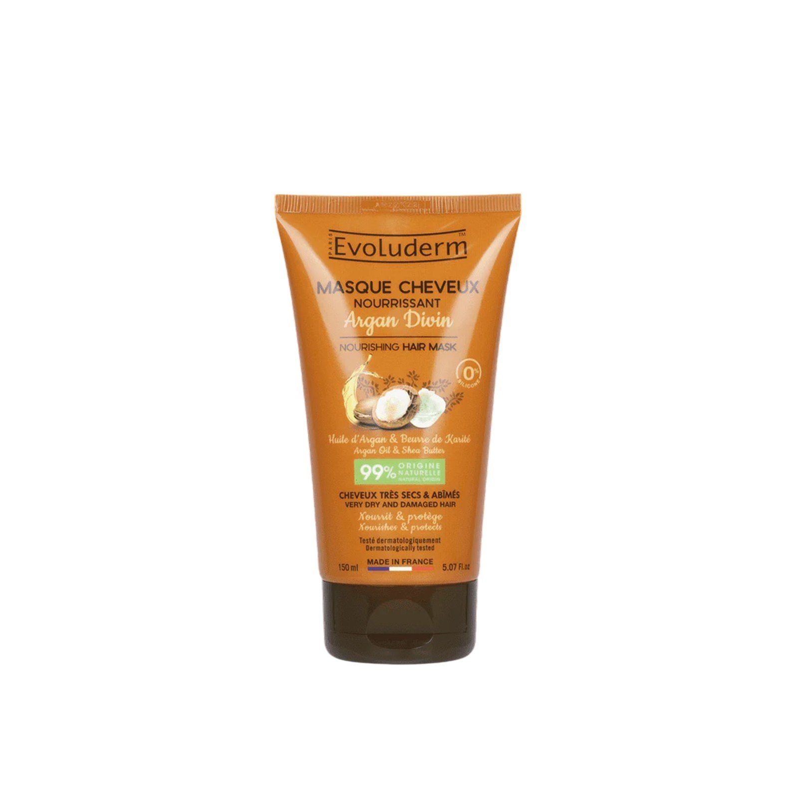 Evoluderm Argan Divin Nourishing Hair Mask 150ml قطر