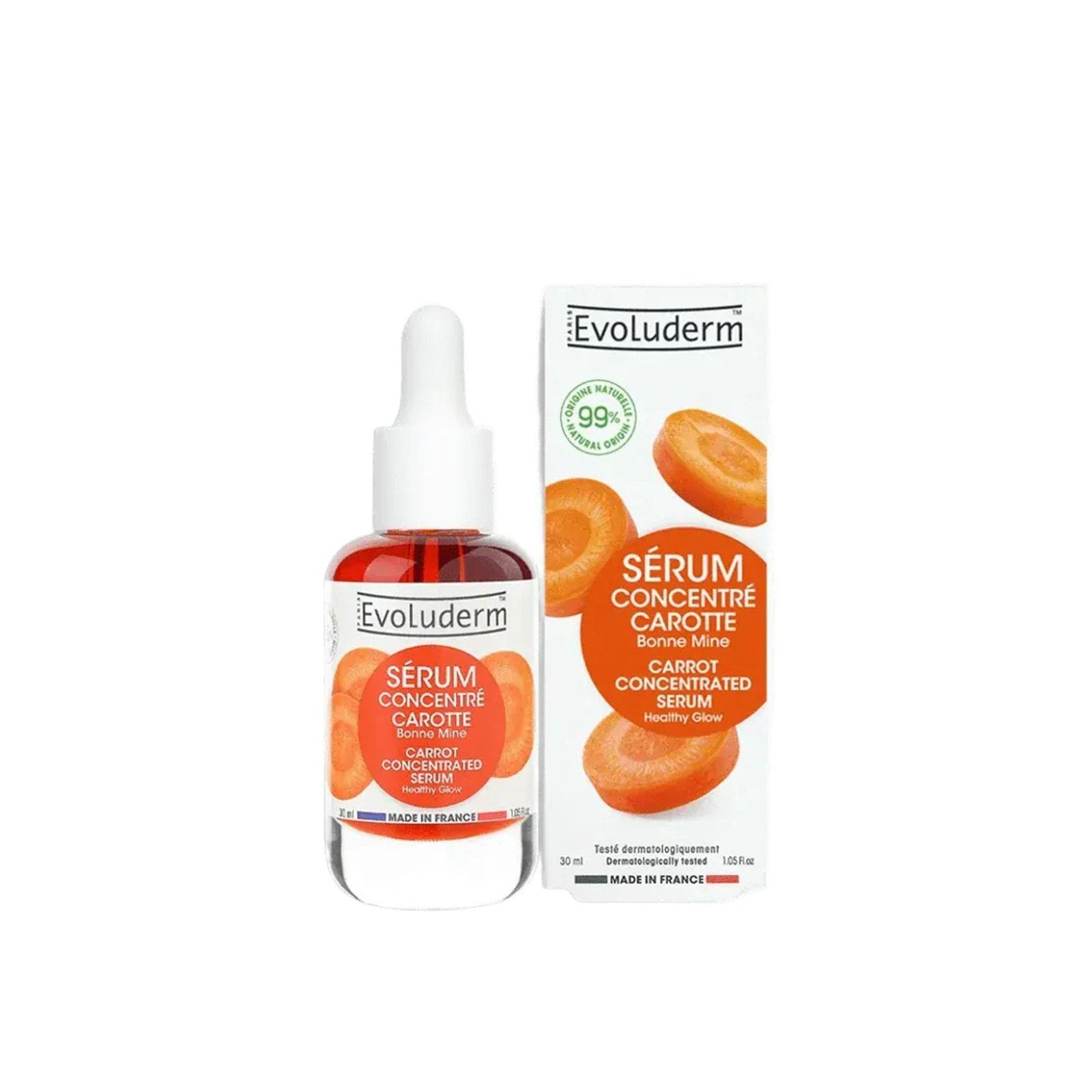 Evoluderm Carrot Concentrated Serum 30ml