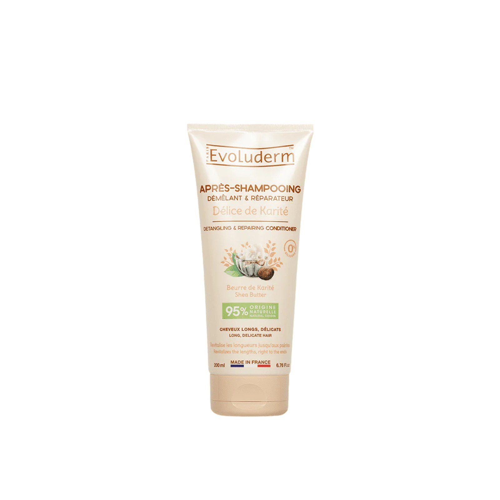 Evoluderm Délice de Karité Detangling & Repairing Conditioner 200ml قطر