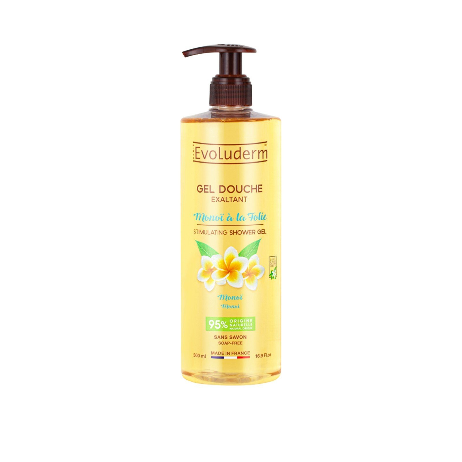 Evoluderm Monoï à la Folie Gel Douche Stimulant 500ml