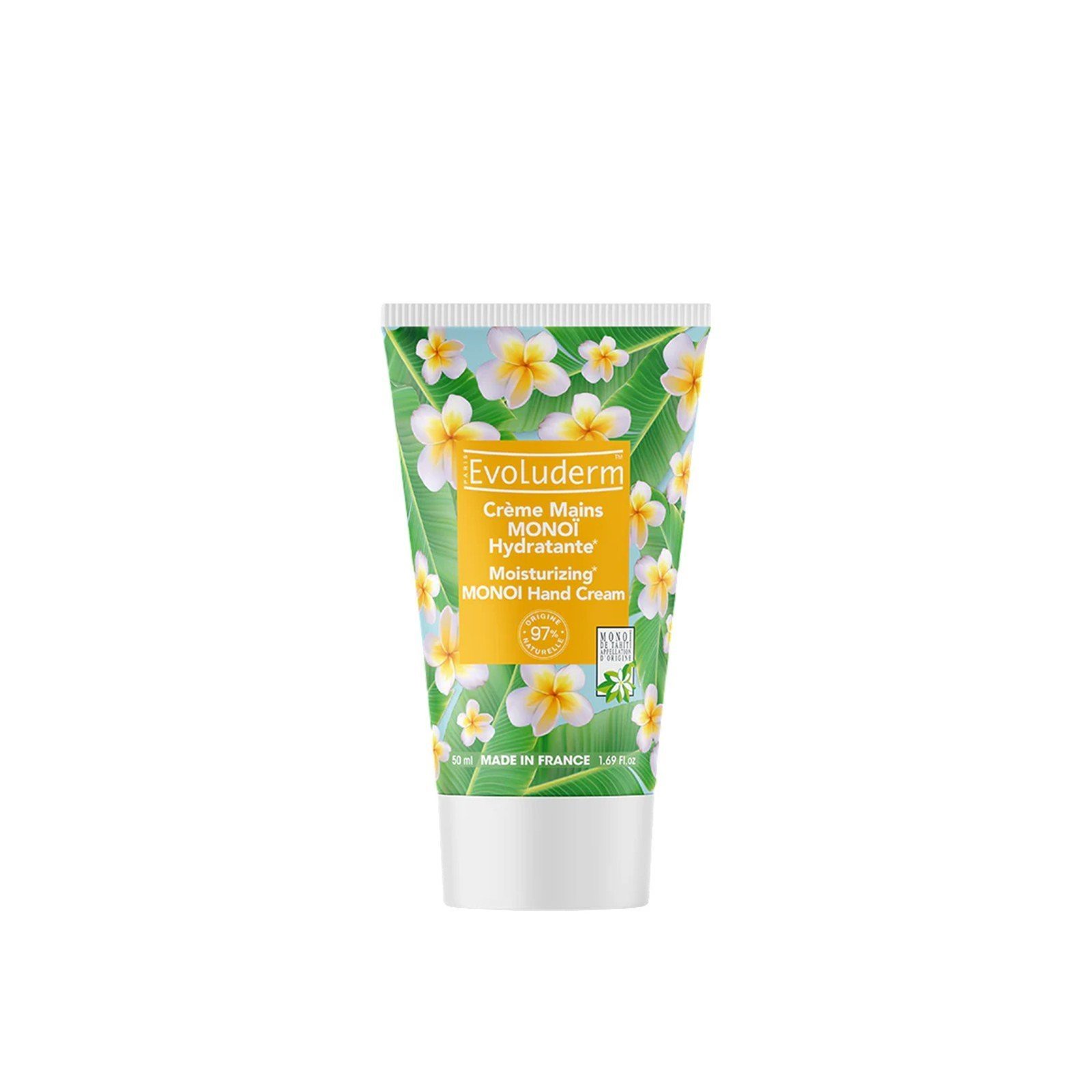 Evoluderm Monoï Moisturizing Hand Cream 50ml (1.69floz)