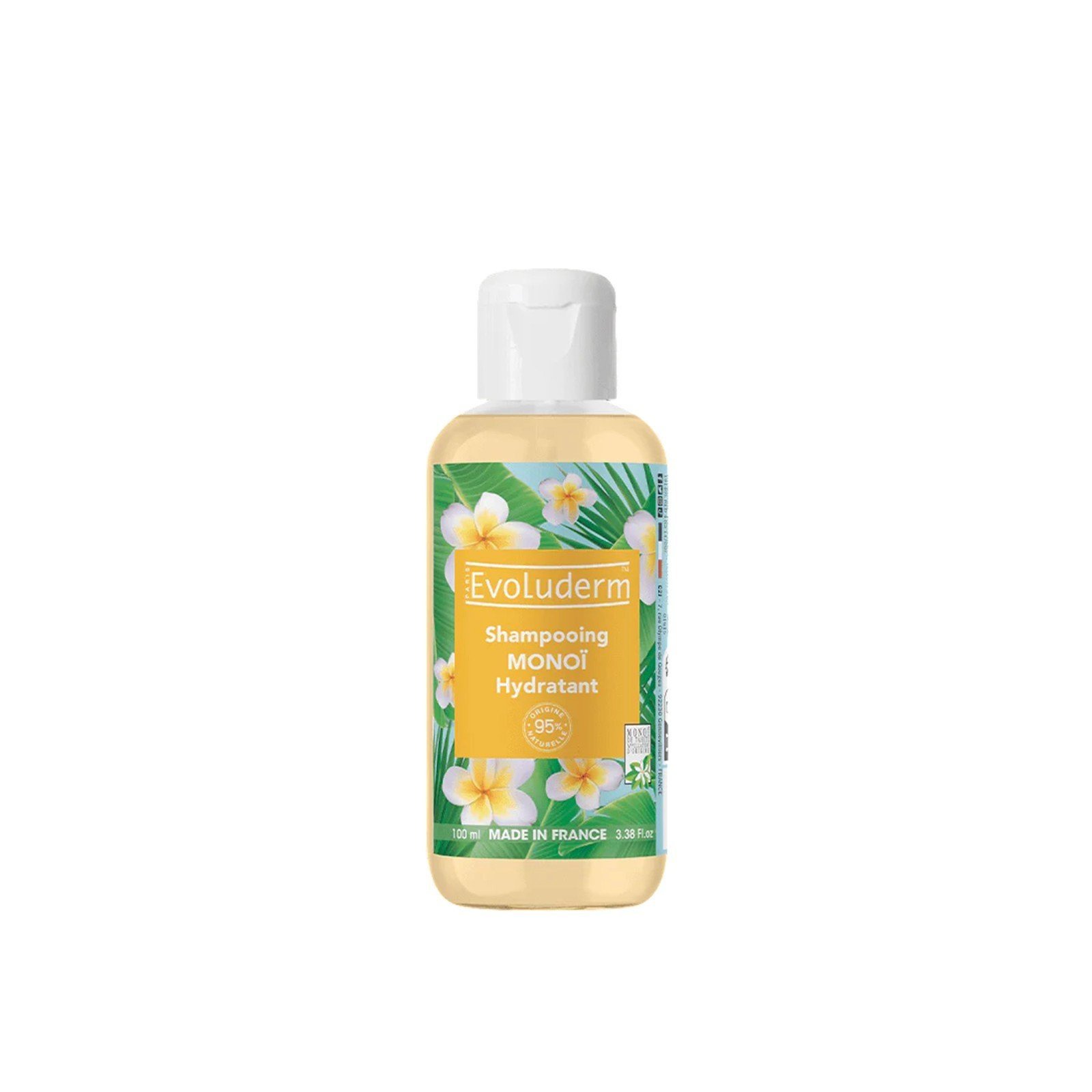 Evoluderm Monoï Moisturizing Shampoo 100ml