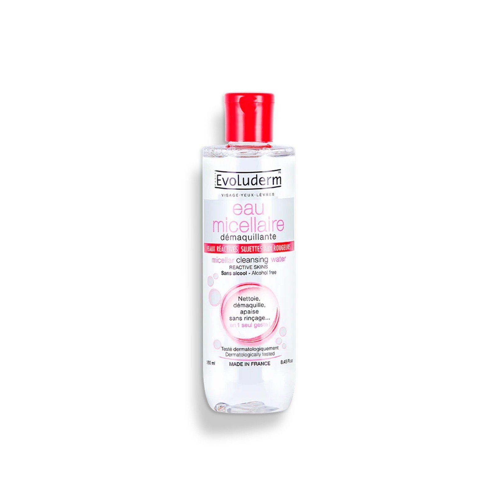 Evoluderm Soothing Micellar Water for Reactive Skin 250ml (8.45floz)