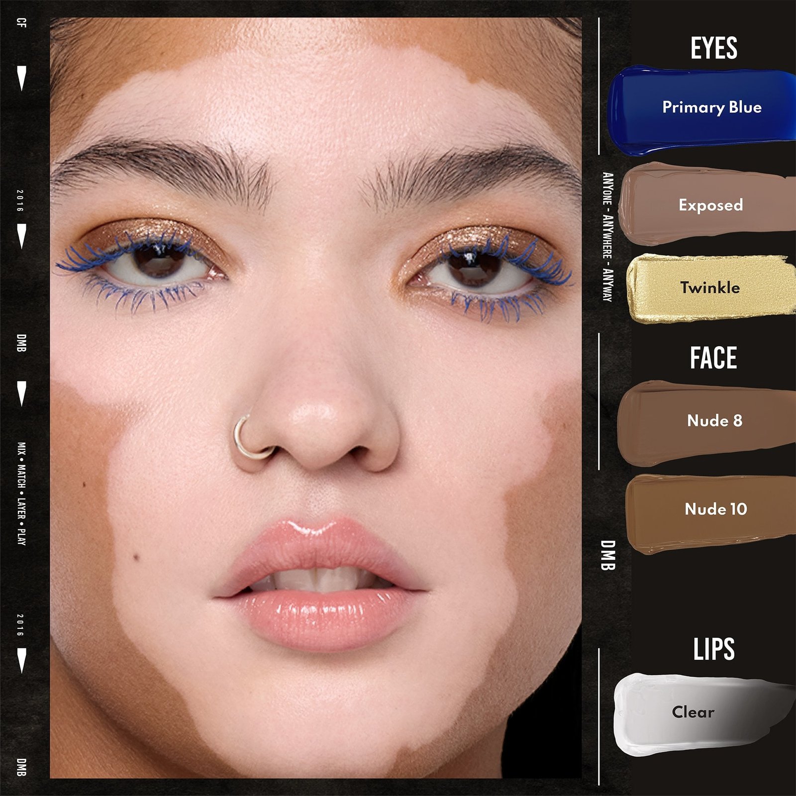 Danessa Myricks Beauty Colorfix Mattes Waterproof Matte Liquid Pigment Exposed 10ml (0.34floz)