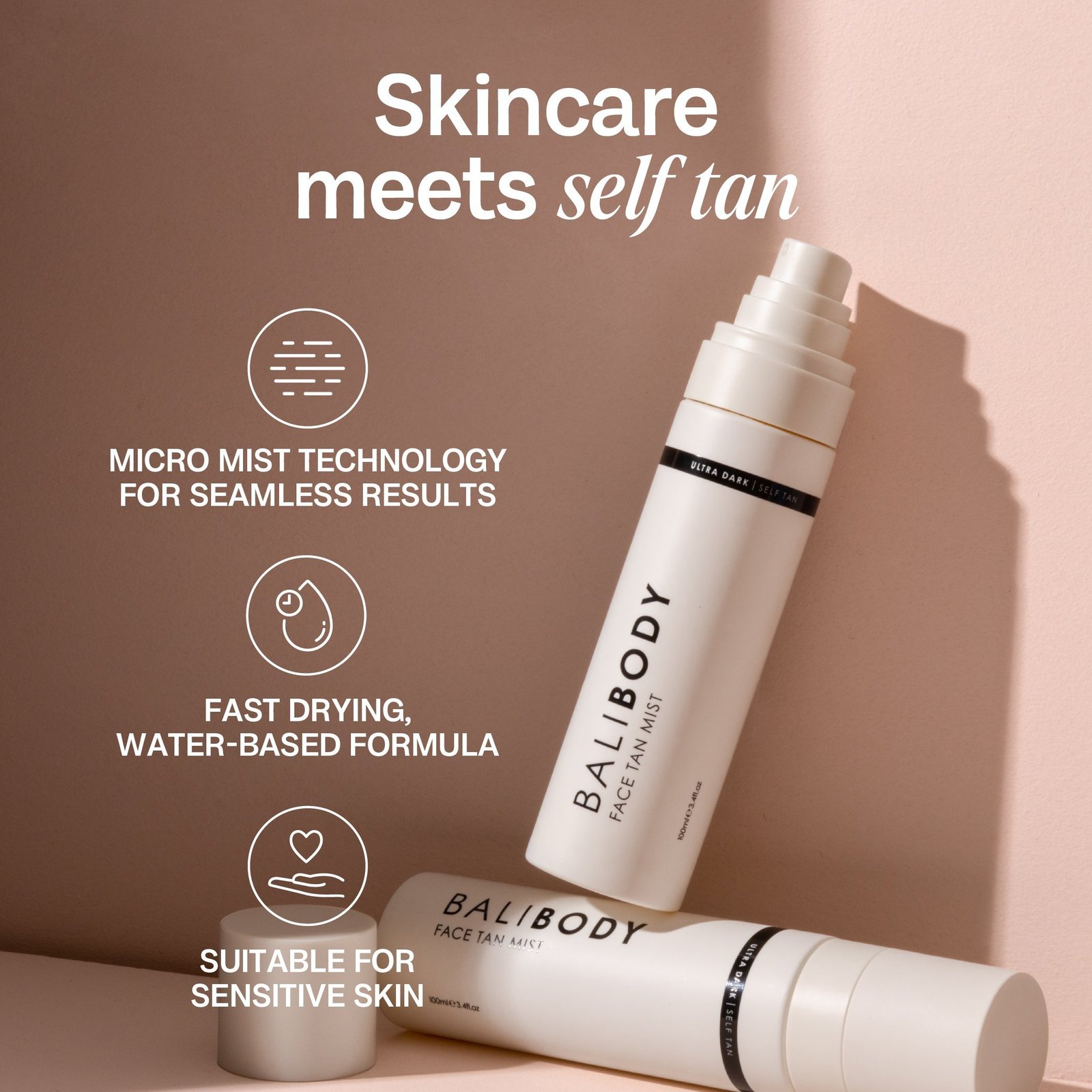 Bali Body Face Tan Mist Ultra Dark 100ml