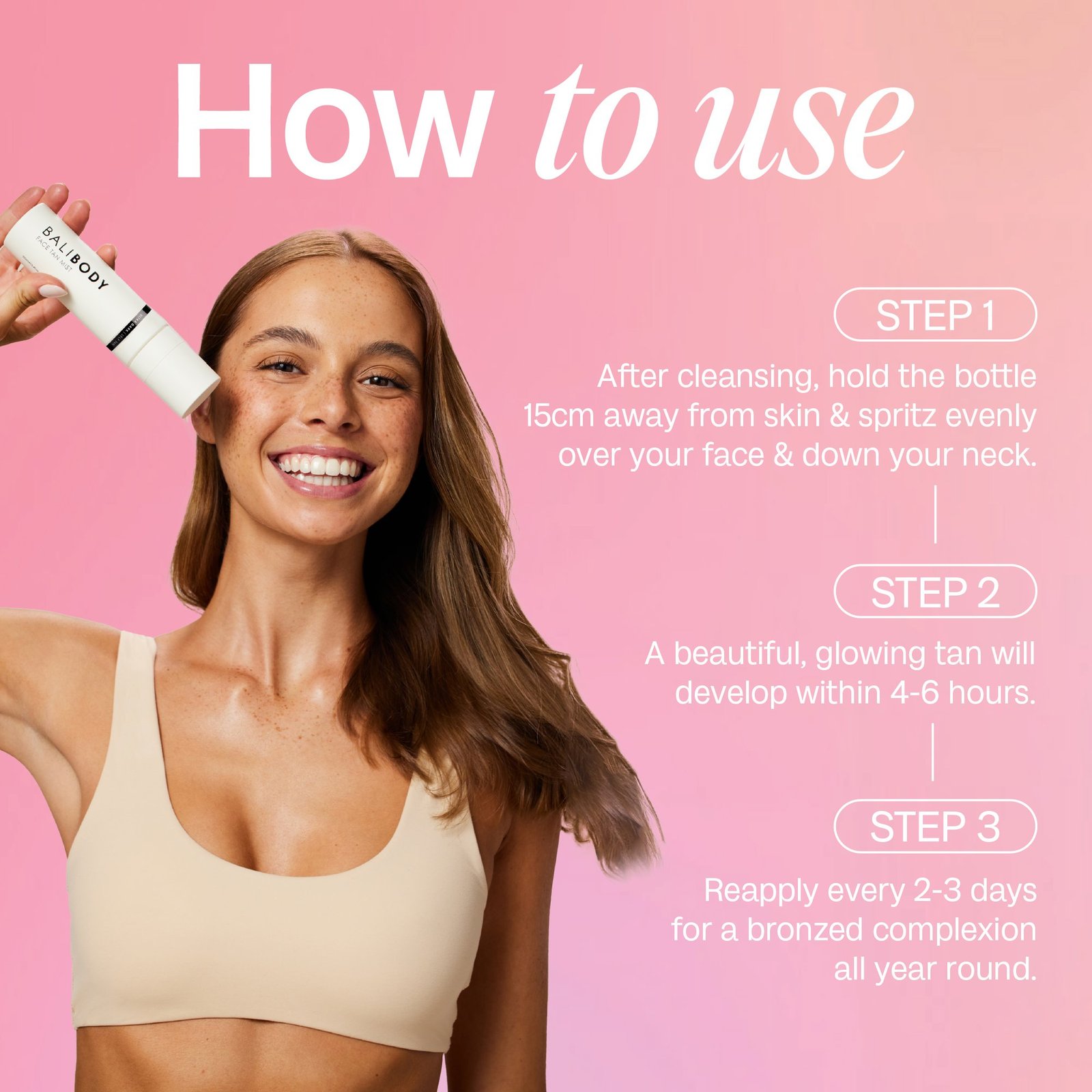 Bali Body Face Tan Mist Ultra Dark 100ml