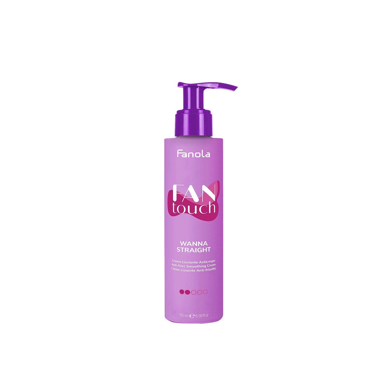 Fanola Fan Touch Wanna Straight Anti-Frizz Smoothing Cream 195ml