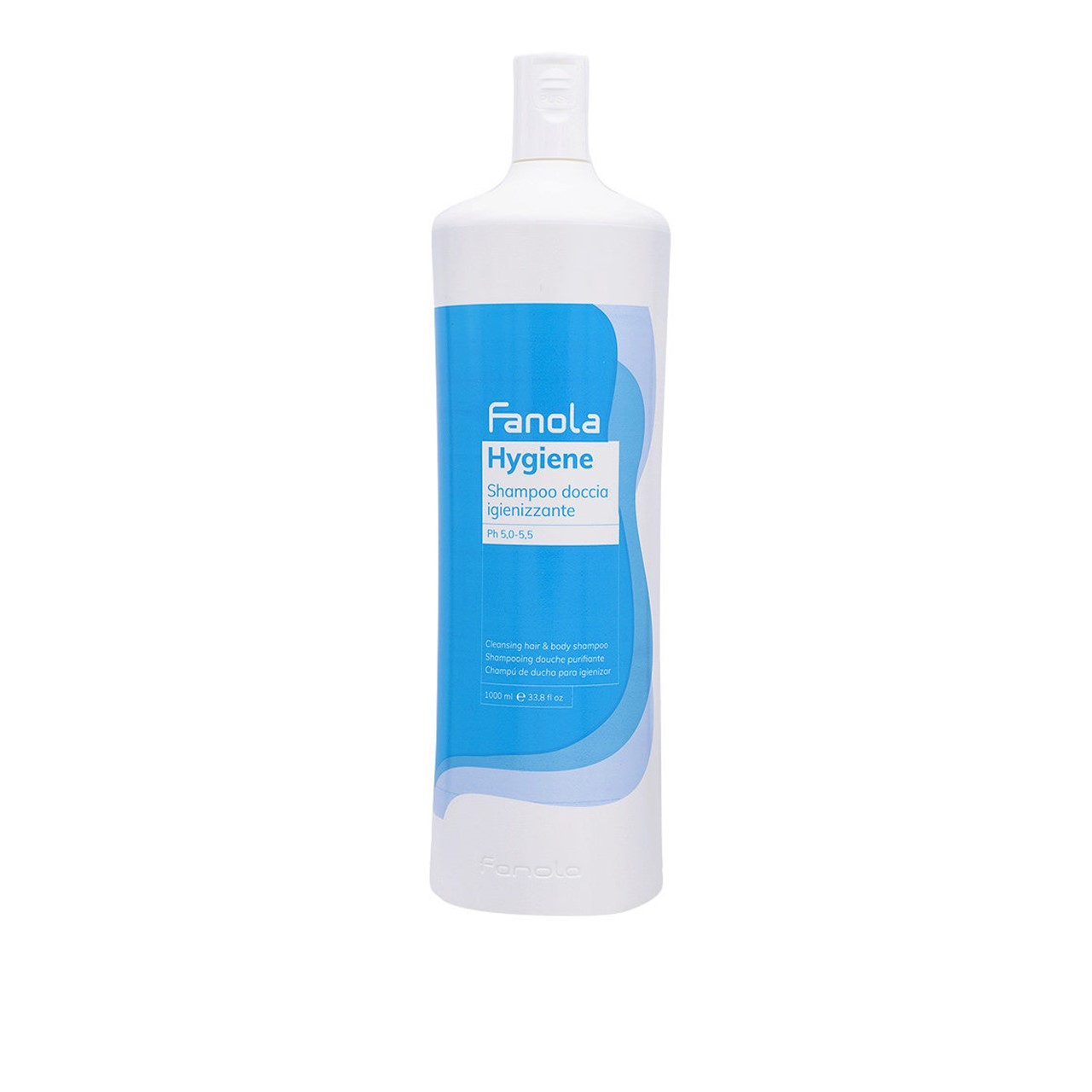 Fanola Hygiene Cleansing Hair & Body Shampoo 1L (33.8 fl oz)