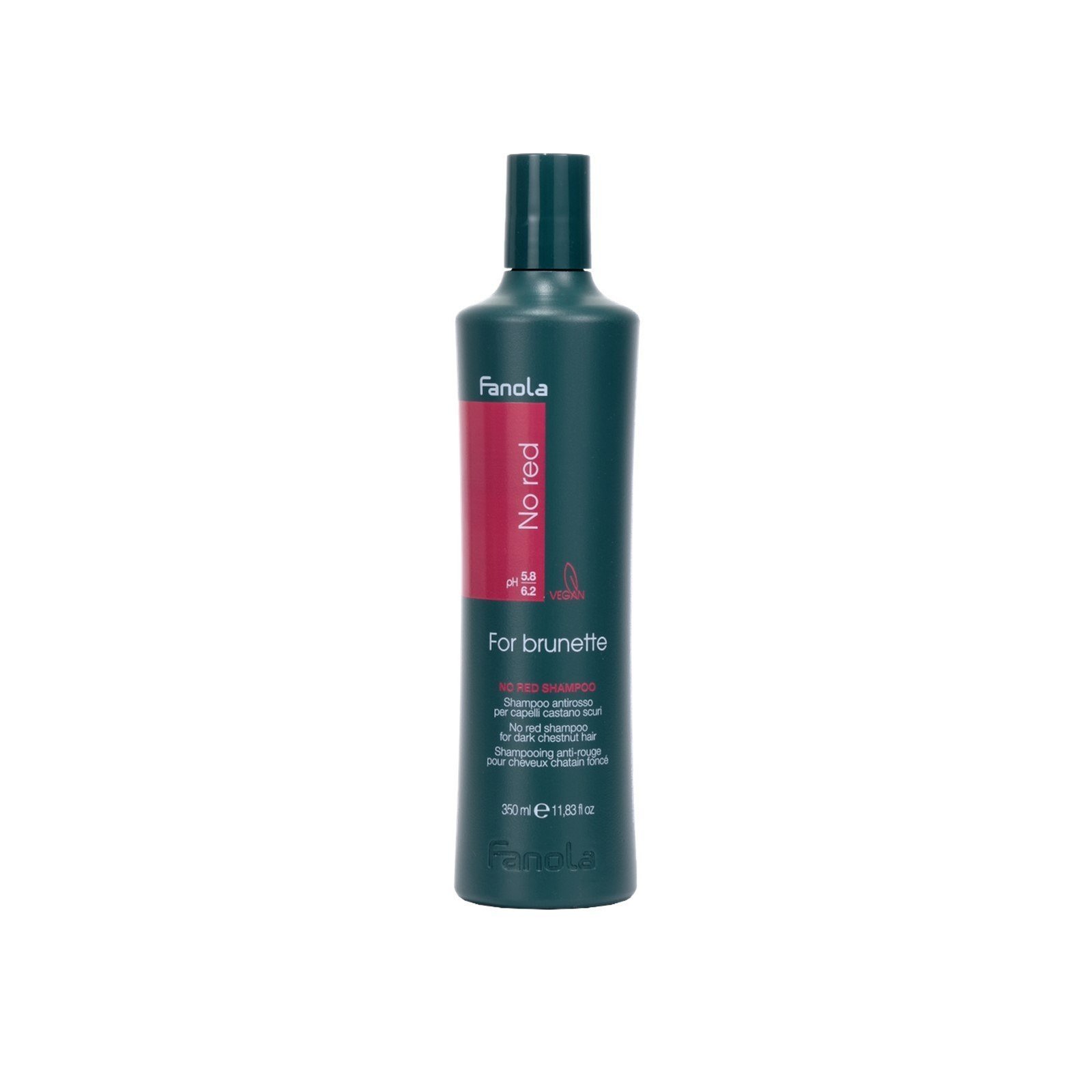 Fanola No Red Shampoo For Brunette 350ml (11.83 fl oz)