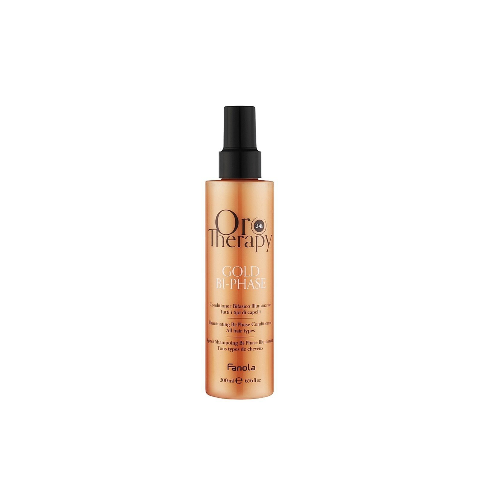 Fanola Oro Therapy 24k Gold Bi-Phase Illuminating Conditioner 200ml