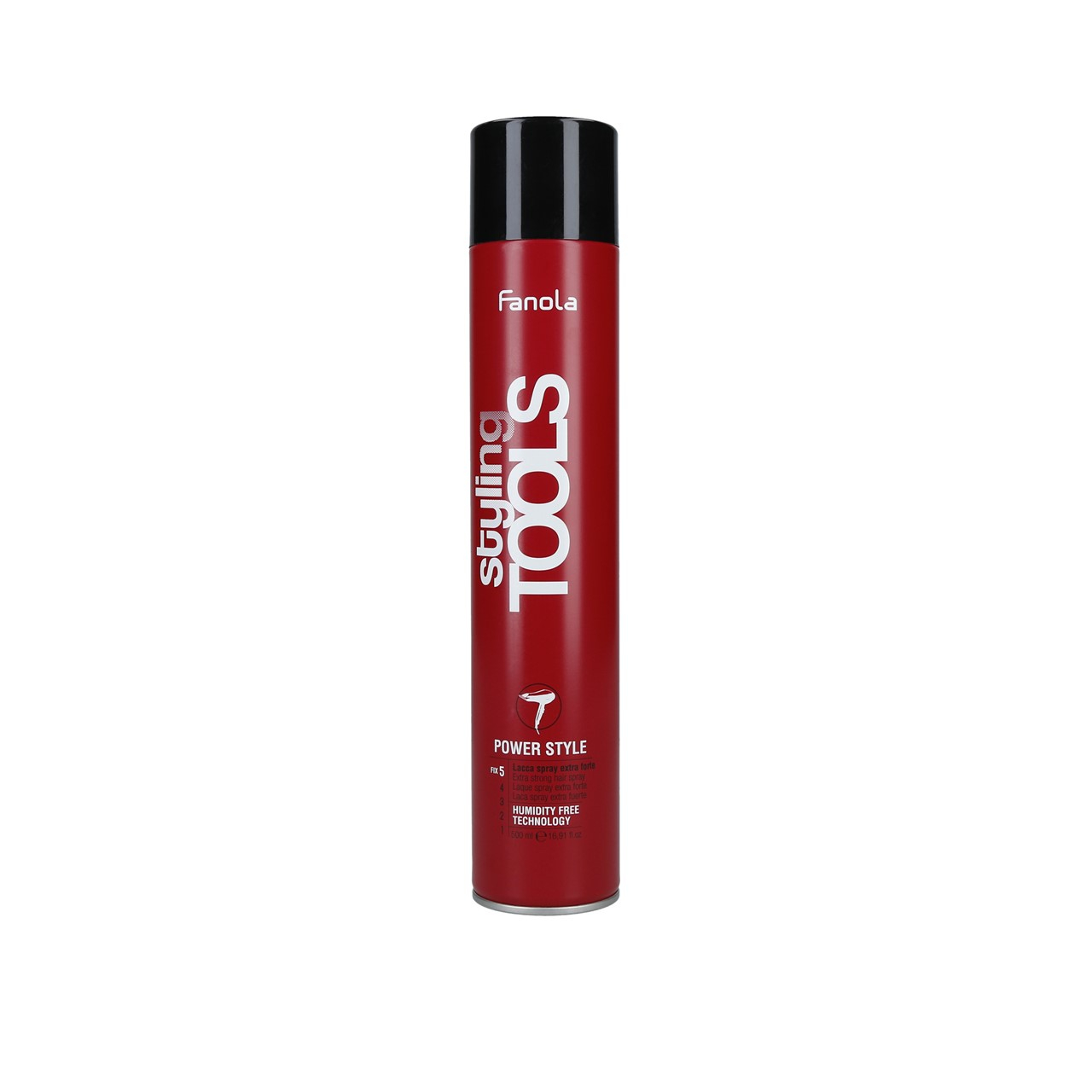Fanola Styling Tools Power Style Extra Strong Hair Spray 500ml (16.91 fl oz)