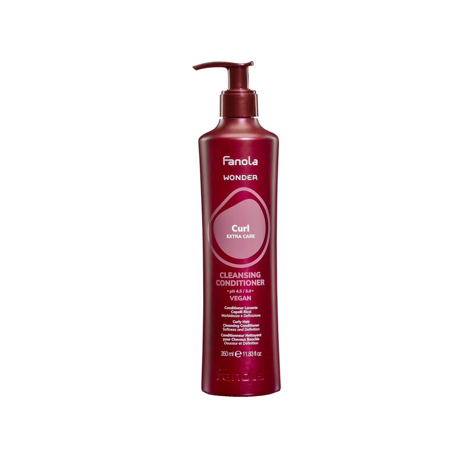 Fanola Wonder Curl Extra Care Cleansing Conditioner 350ml (11.83floz)