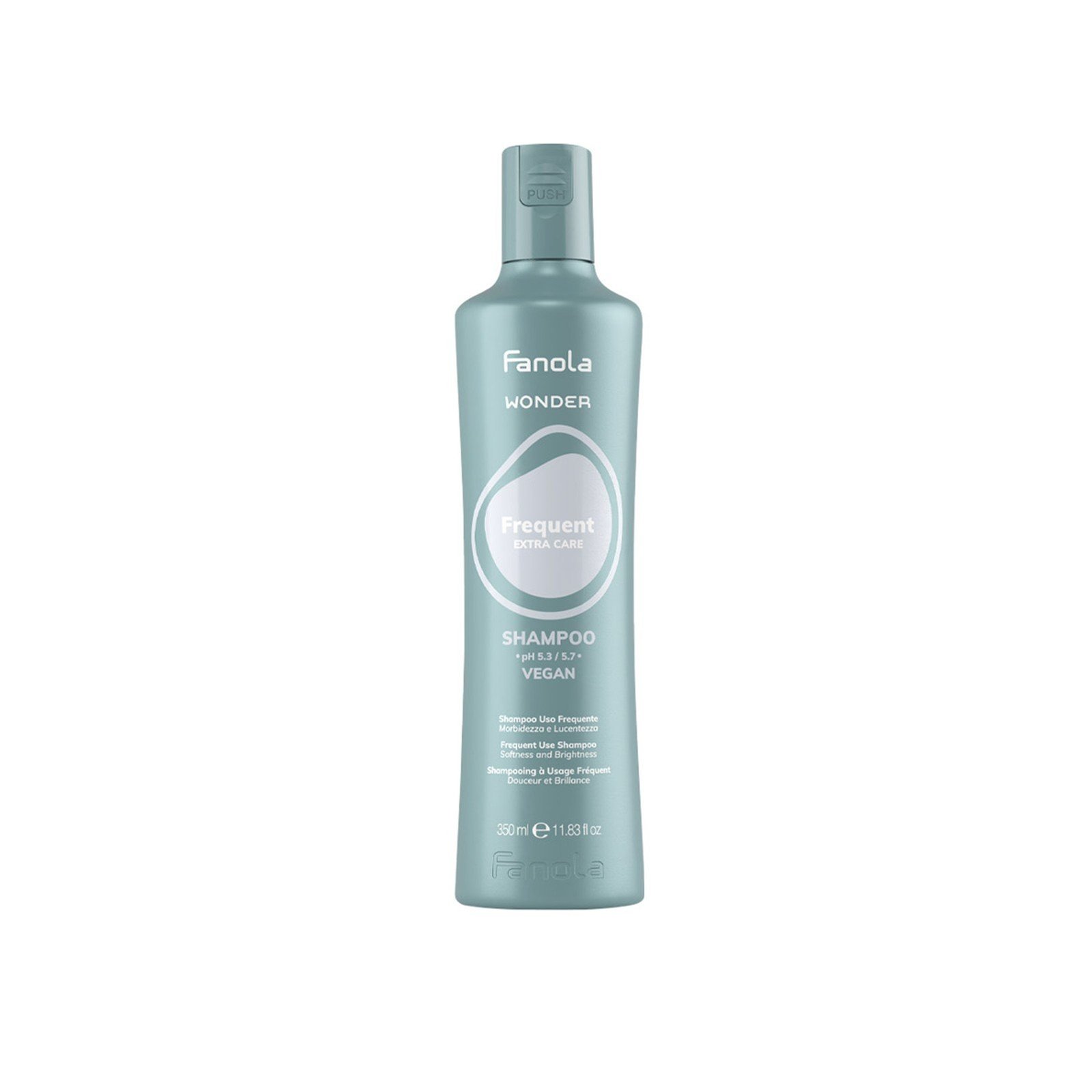Fanola Wonder Frequent Extra Care Shampoo 350ml (11.83floz)