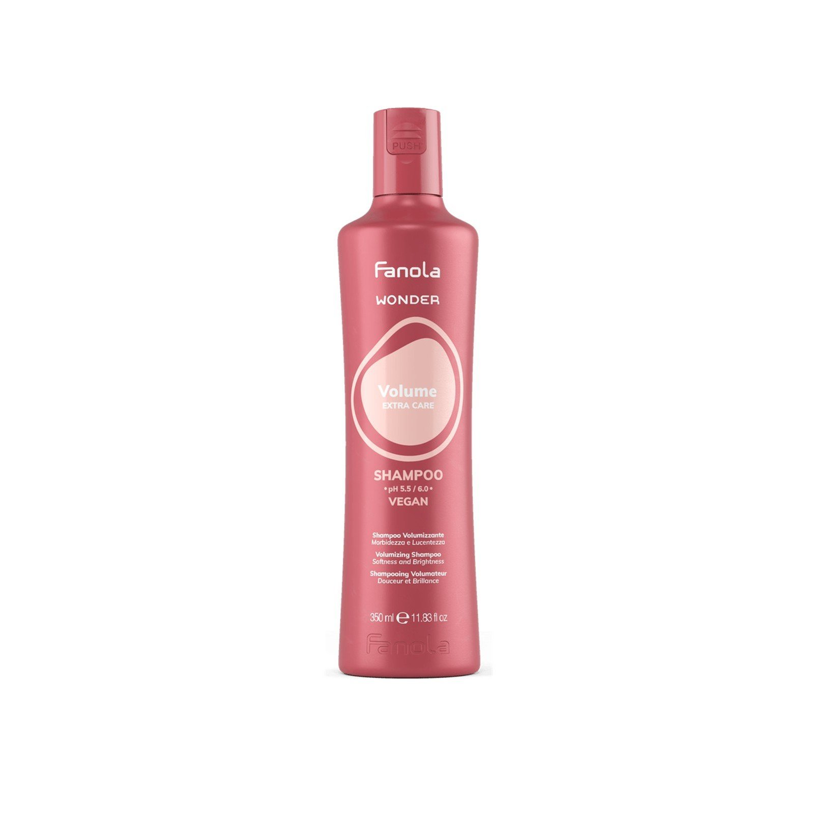 Fanola Wonder Volume Extra Care Shampoo 350ml (11.83floz)