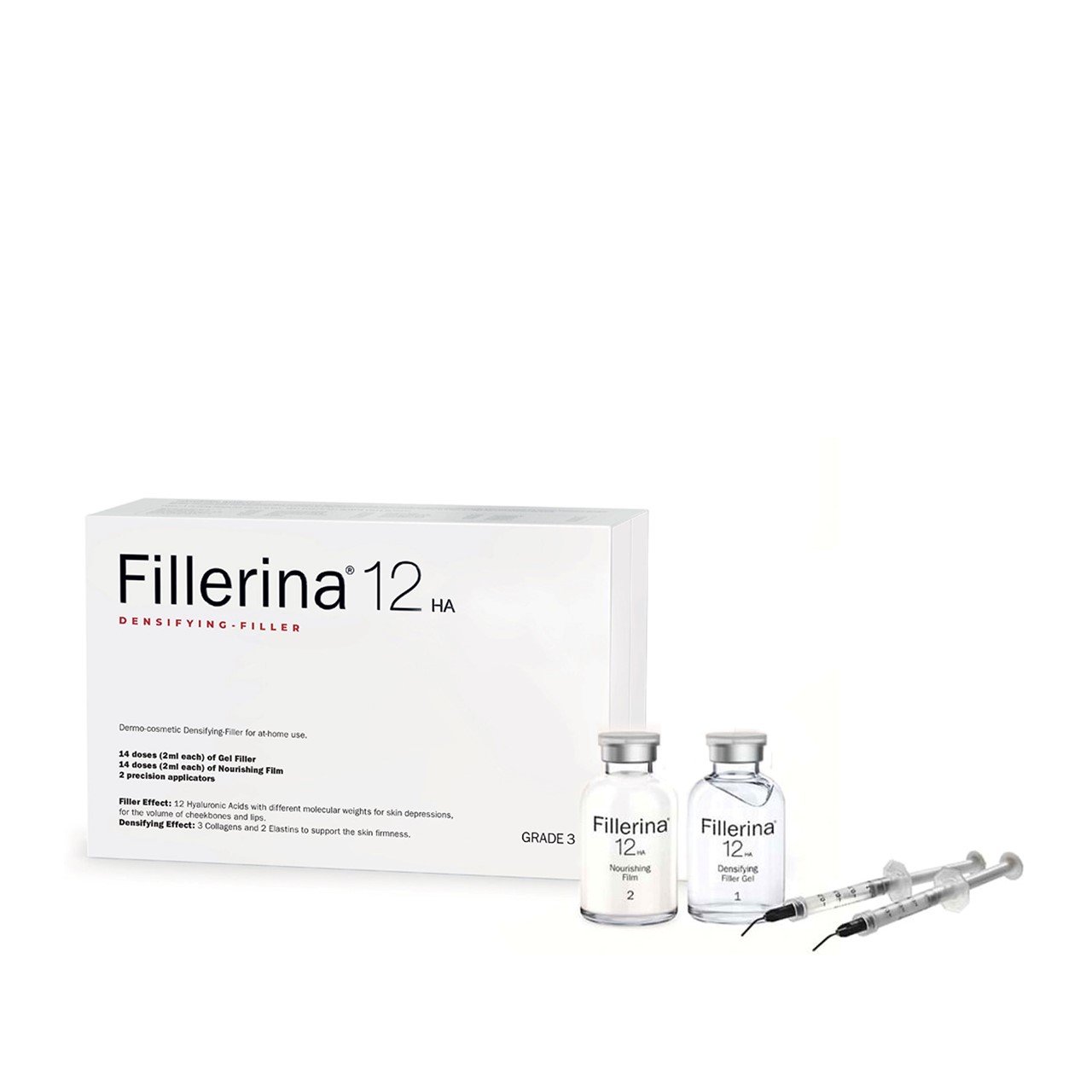 Fillerina 12HA Densifying-Filler Treatment Grade 3 30ml x2 (2x1.01fl oz)