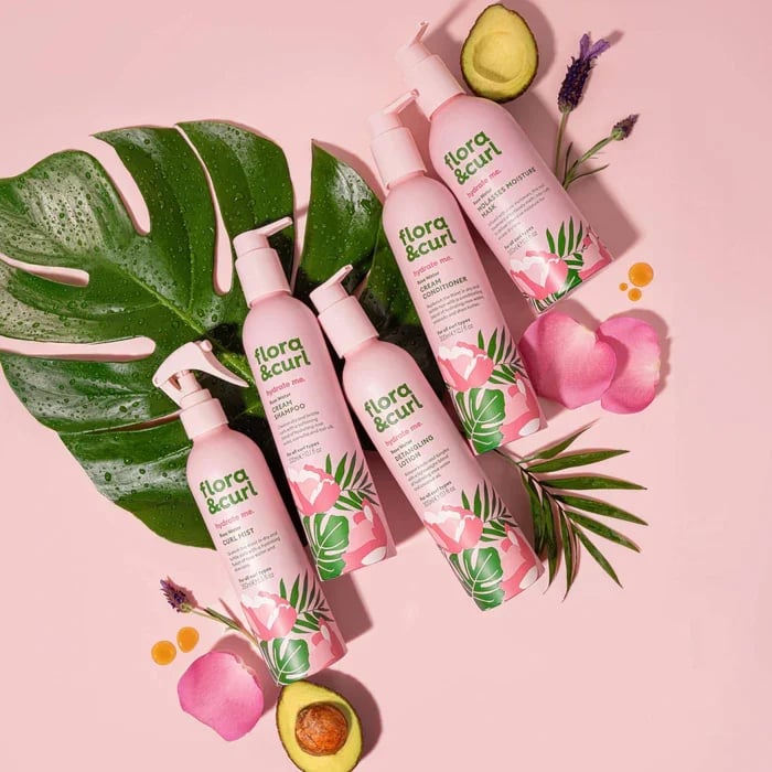 Flora & Curl hydrate me. Rose ماء Curl بخاخ 250ml