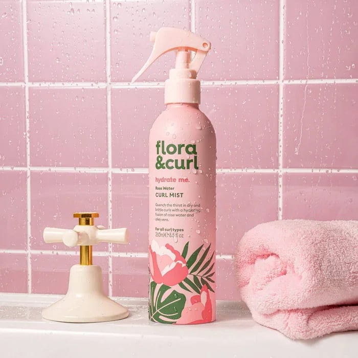 Flora & Curl hydrate me. Rose ماء Curl بخاخ 250ml