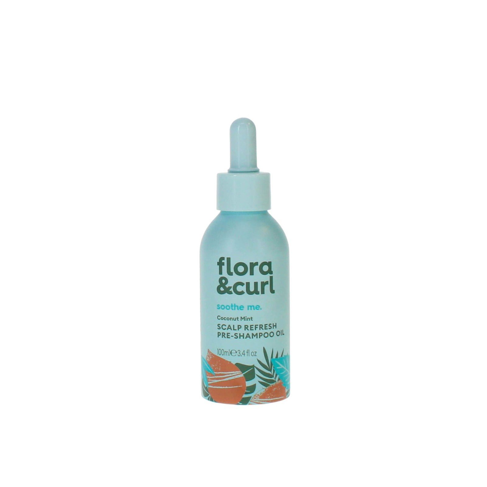 Flora & Curl soothe me. Coconut Mint Scalp Refresh Pre-Shampoo Oil 100ml Qatar
