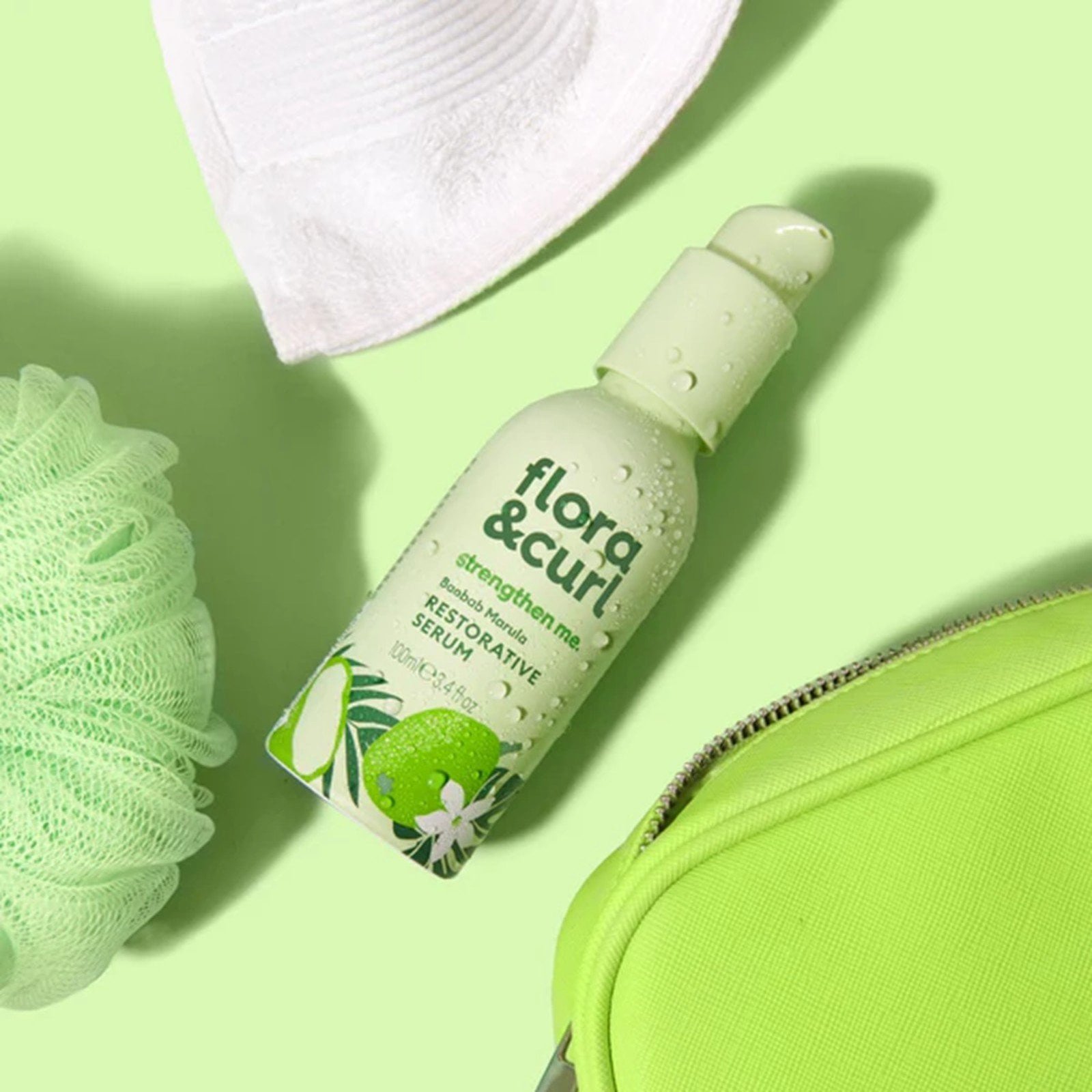 Flora & Curl strengthen me. Baobab Marula Restorative Serum 100ml