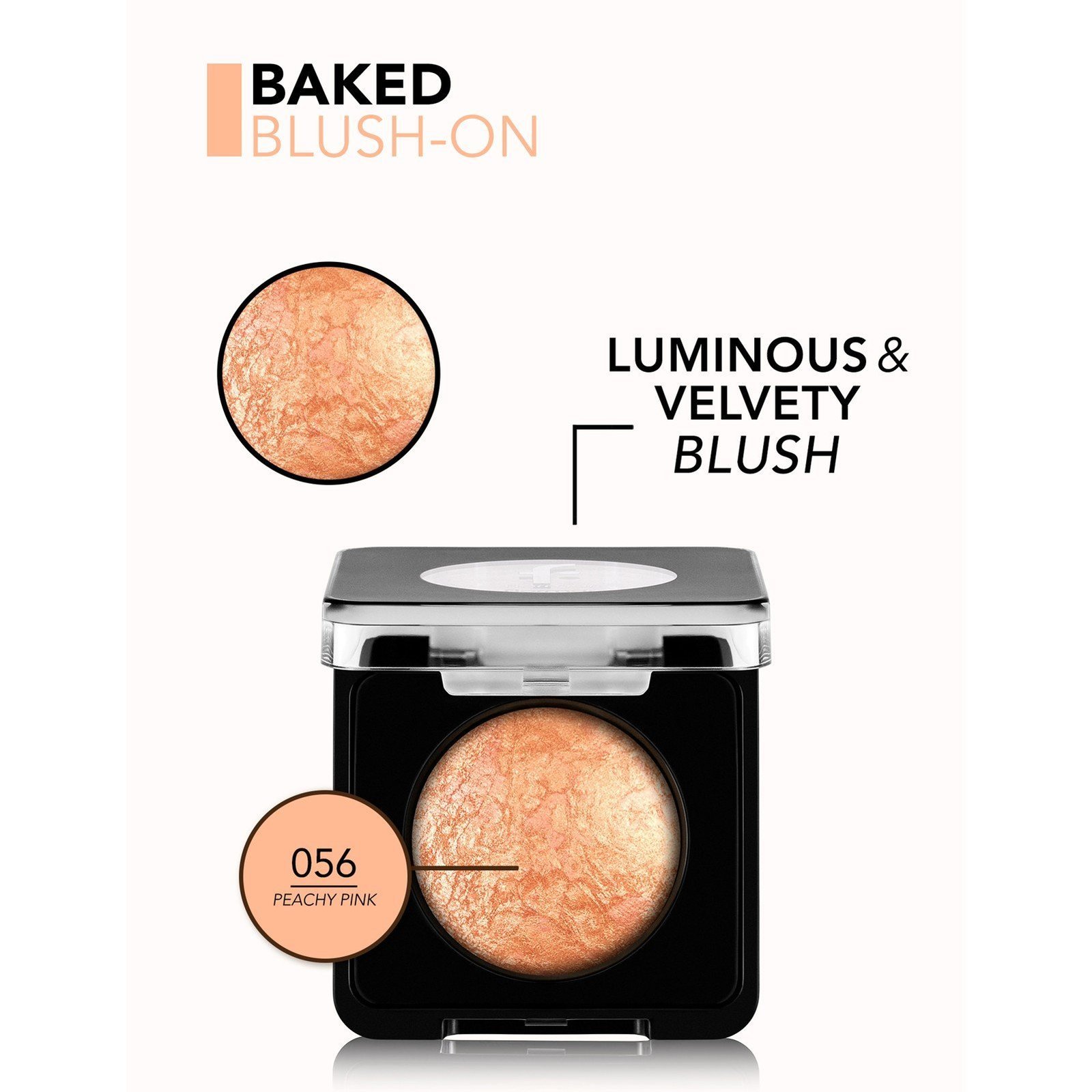 Flormar Baked Blush-On 056 Peachy Pink 4g