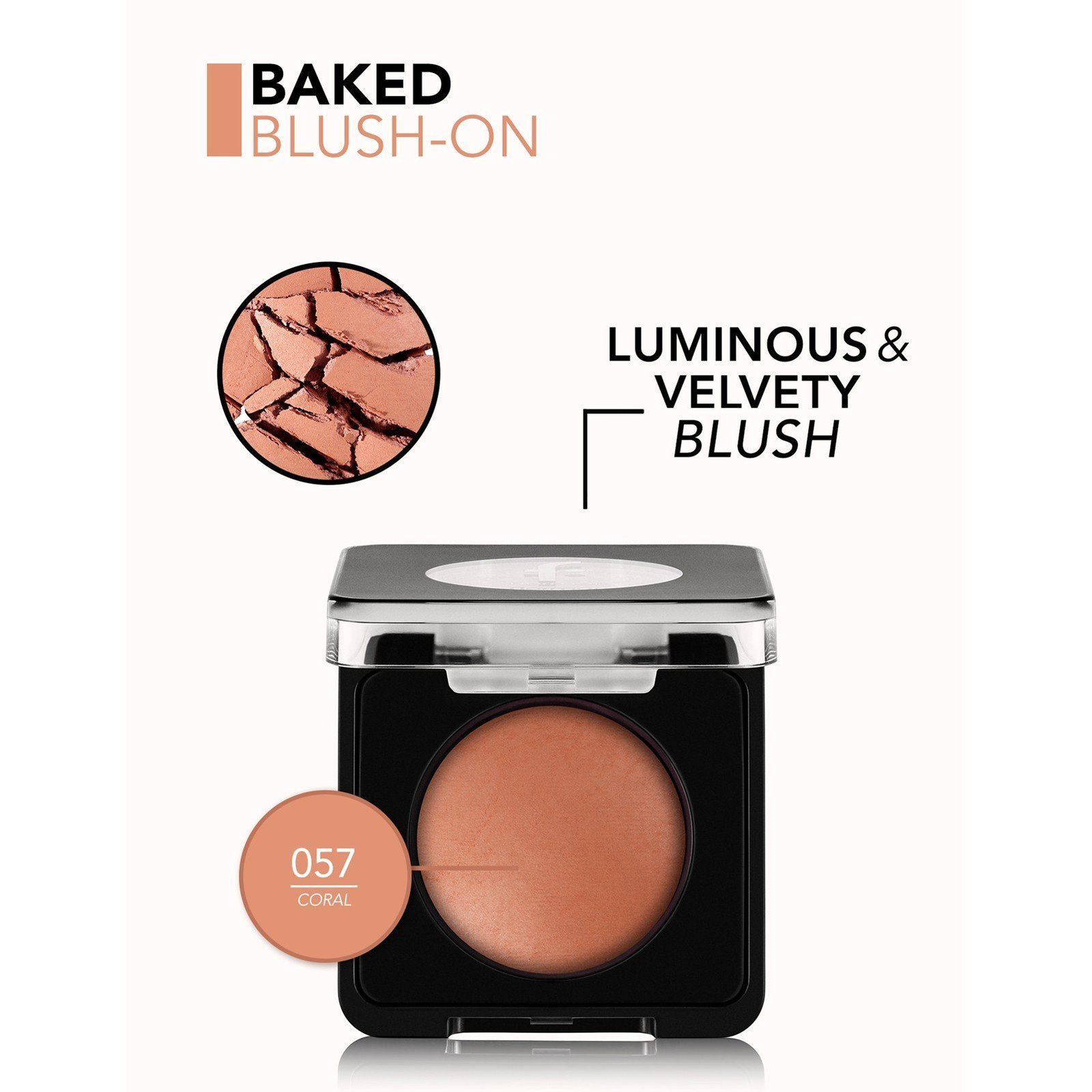 Flormar Baked Blush-On 057 Coral 4g
