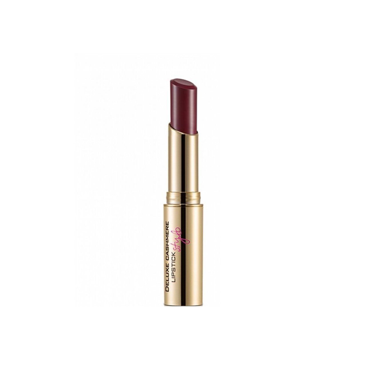 Flormar Deluxe Cashmere Lipstick Stylo DC27 Chic Aubergine 3g