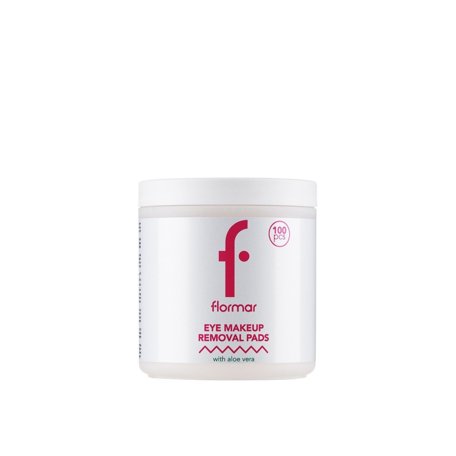 Flormar Eye Makeup Removal Pads with Aloe Vera x100